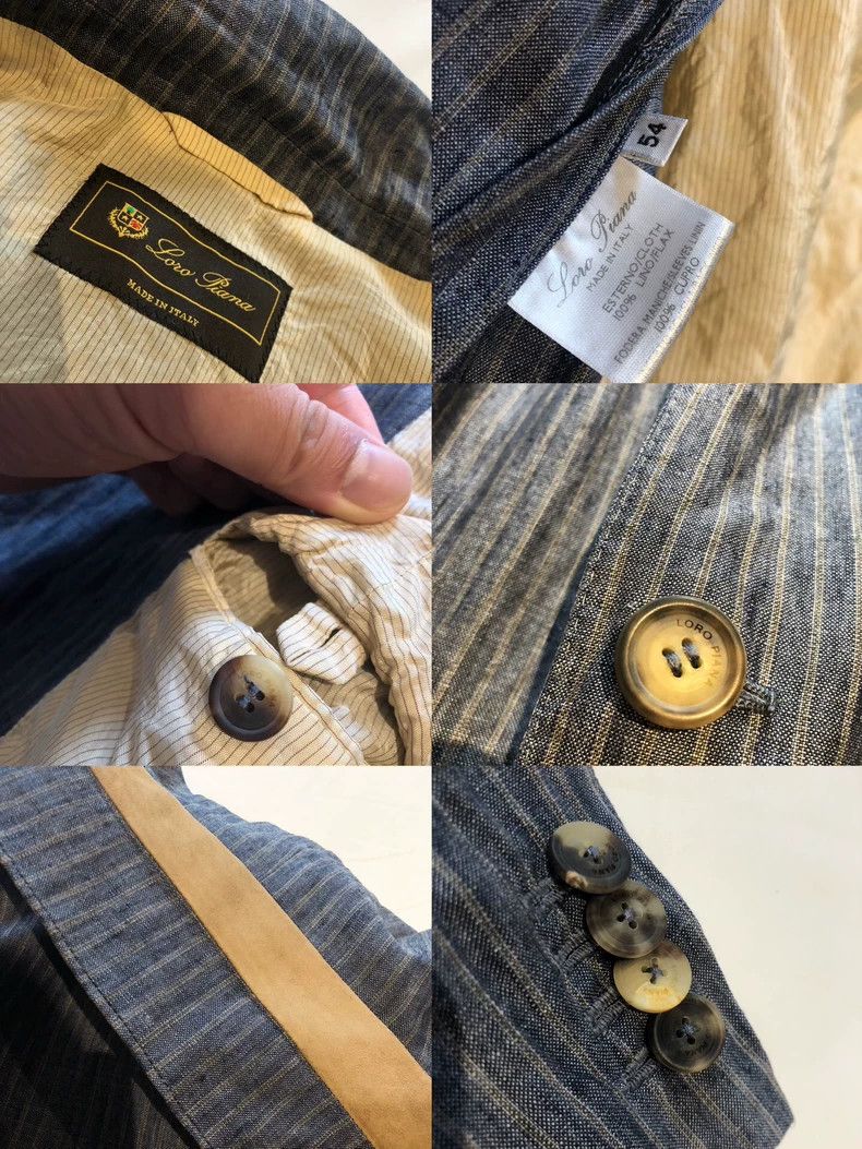 Loro Piana LORO PIANA A burlap coat Size 54L - 5 Thumbnail