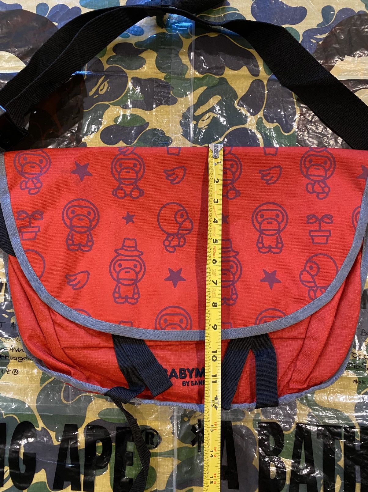 Bape Baby Milo Messenger Bag Size ONE SIZE - 6 Thumbnail