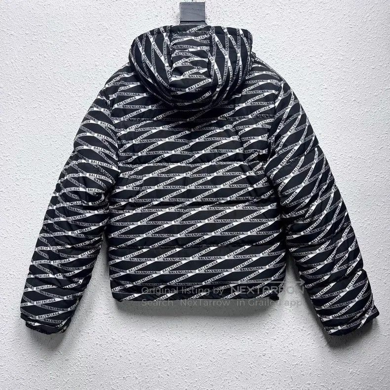 Balenciaga Balenciaga Black and White Barrage Down Jacket Size XS / US 0-2 / IT 36-38 - 6 Thumbnail