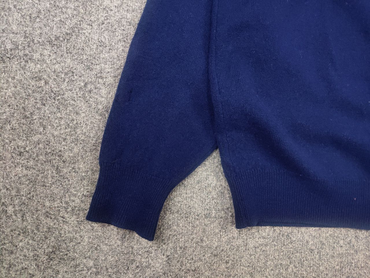 Pringle Of Scotland Vintage 80-90's Pringle Scotland Pure Wool Blue Knit Sweater Size US XL / EU 56 / 4 - 6 Thumbnail