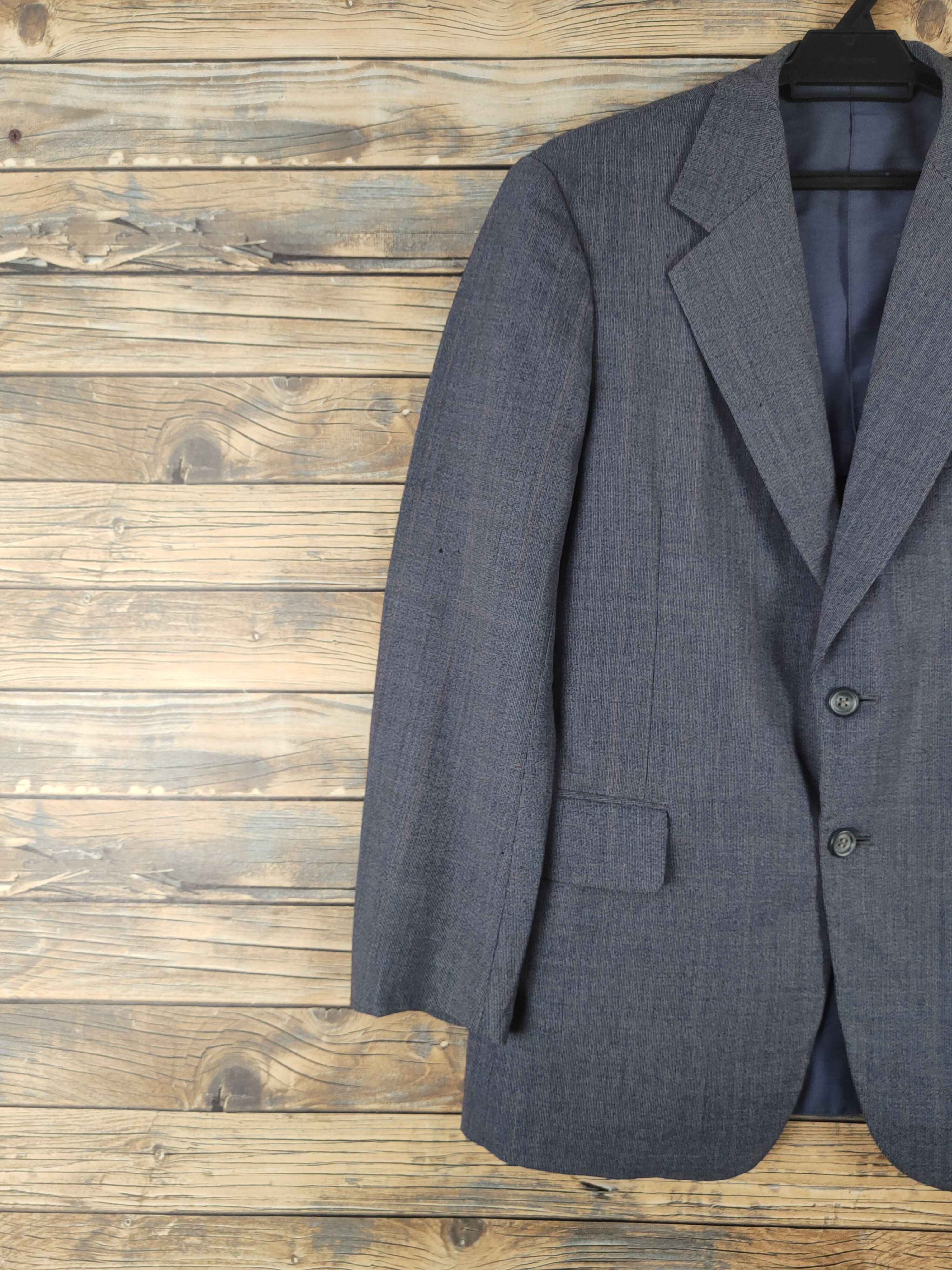 Vintage Vintage 🔥 Peel Man Dark Gray Blazers Size US M / EU 48-50 / 2 - 3 Thumbnail