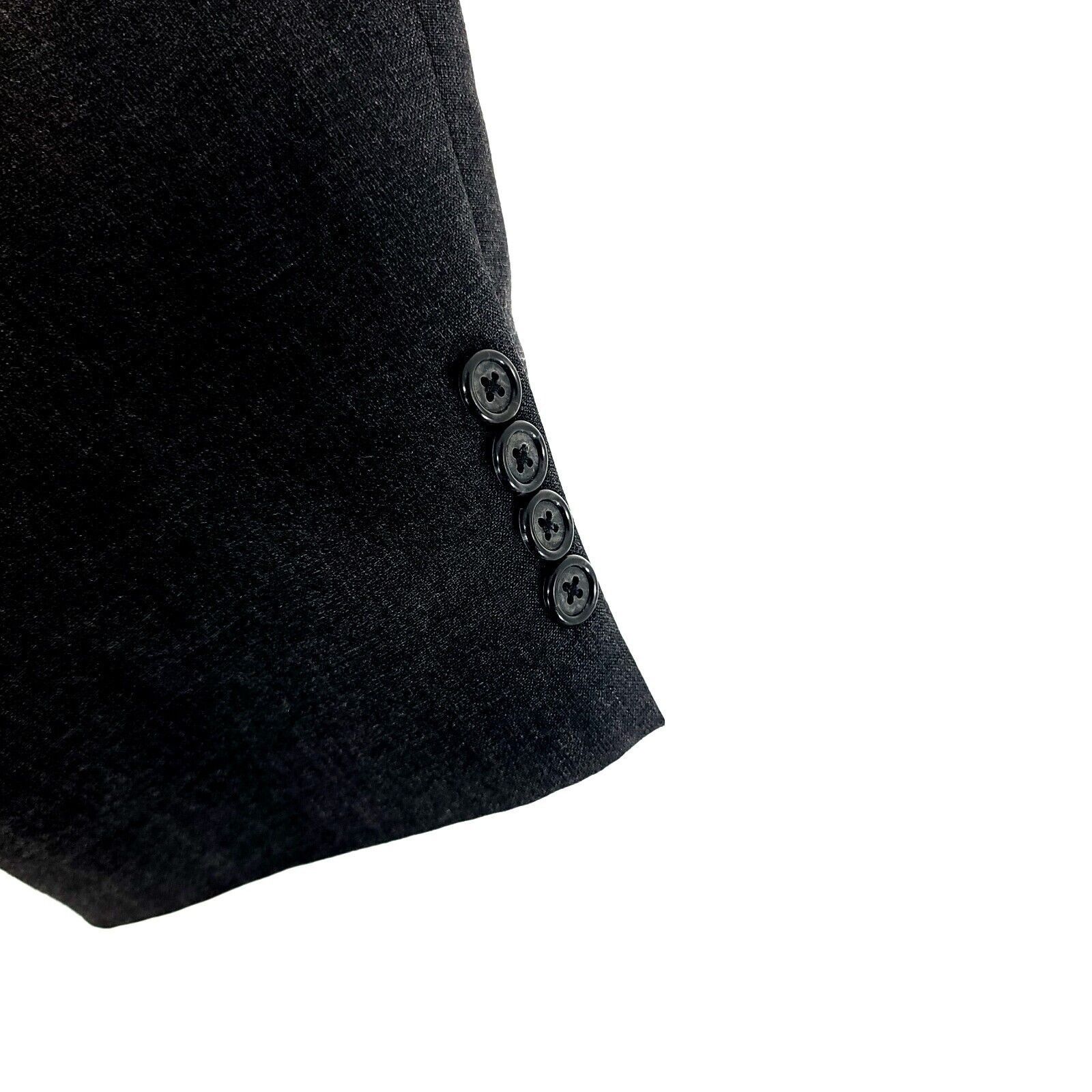 Tom James Tom James Executive Wool 2 Button Blazer 42R Or Slim 44R Gra Size 42R - 3 Thumbnail