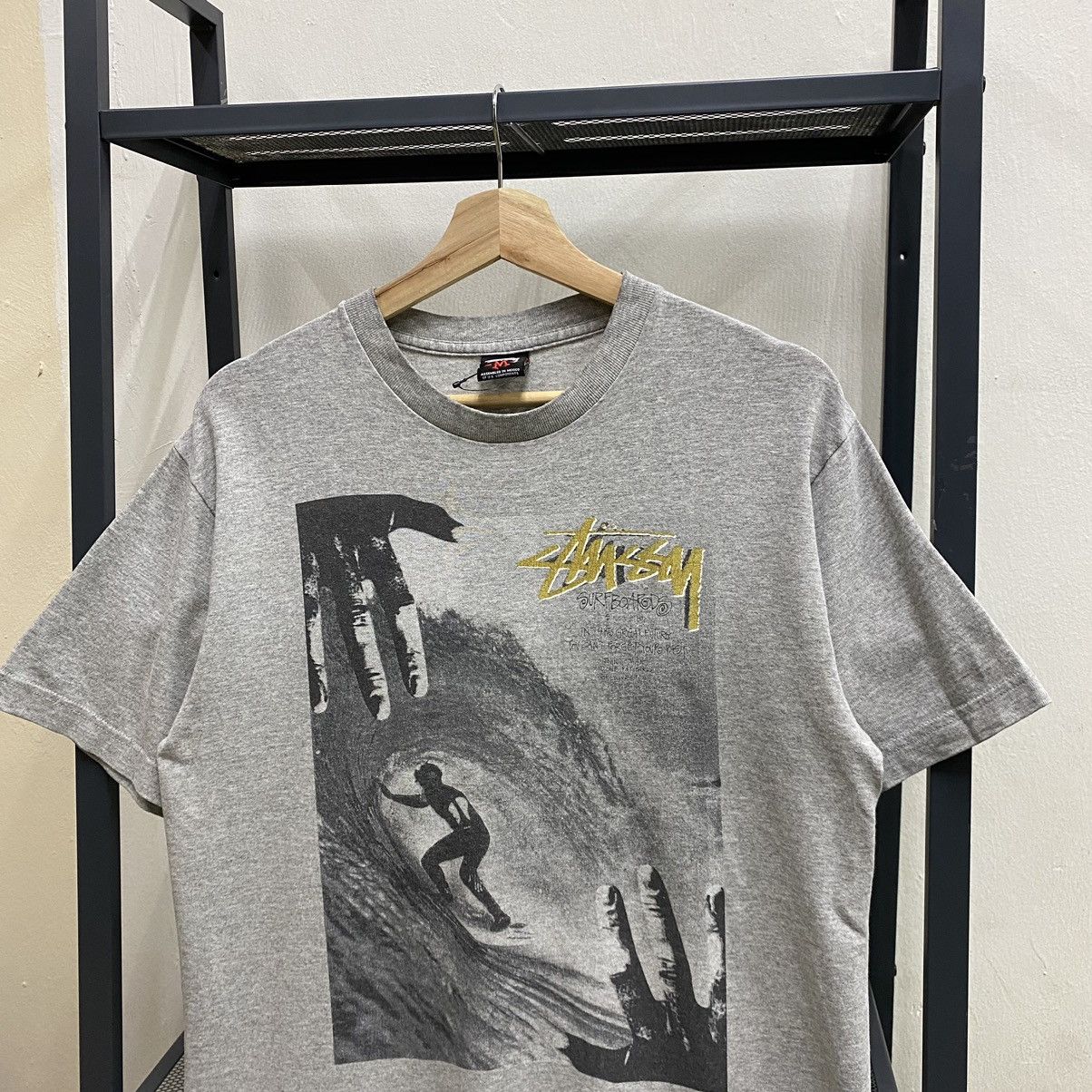 Stussy RARE VINTAGE STUSSY Skateboard Surfboard Poster Tee Size US M / EU 48-50 / 2 - 3 Thumbnail