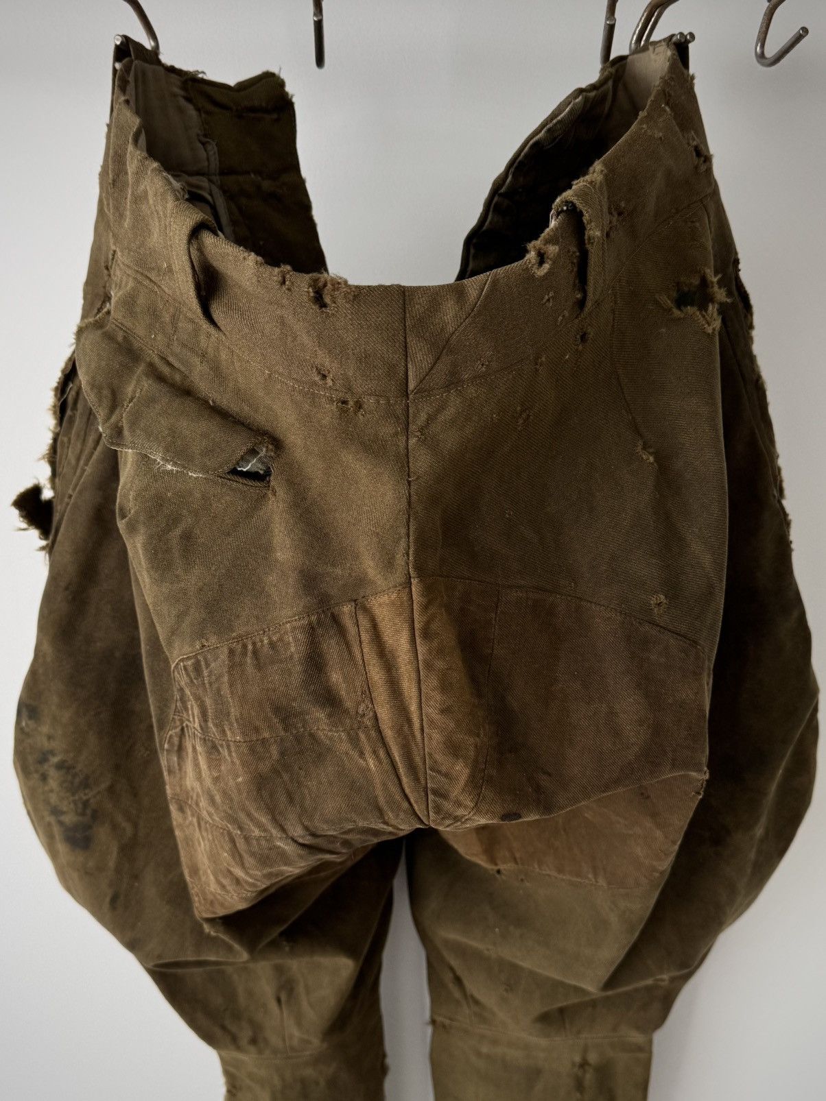 Vintage Vintage WW2 European Army Riding Boro Thrashed Breeches Size US 30 / EU 46 - 8 Thumbnail
