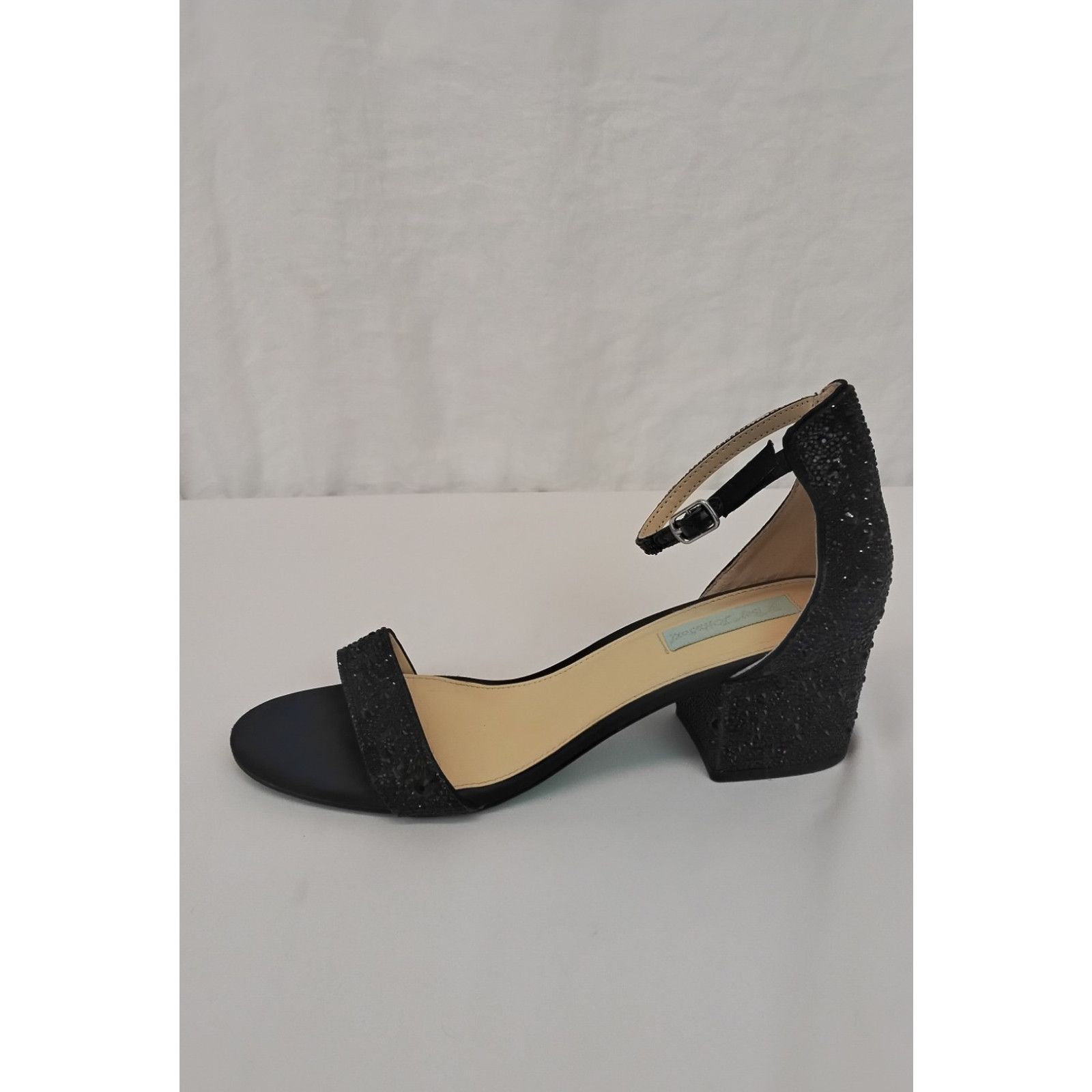 Betsey Johnson Betsey Johnson Mari Block Sandal Heels Women's 9.5 Navy Blue Size US 7 / IT 37 - 9 Thumbnail
