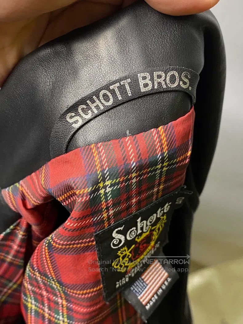 Schott Schott Co-branded leather jacket Size US L / EU 52-54 / 3 - 6 Thumbnail