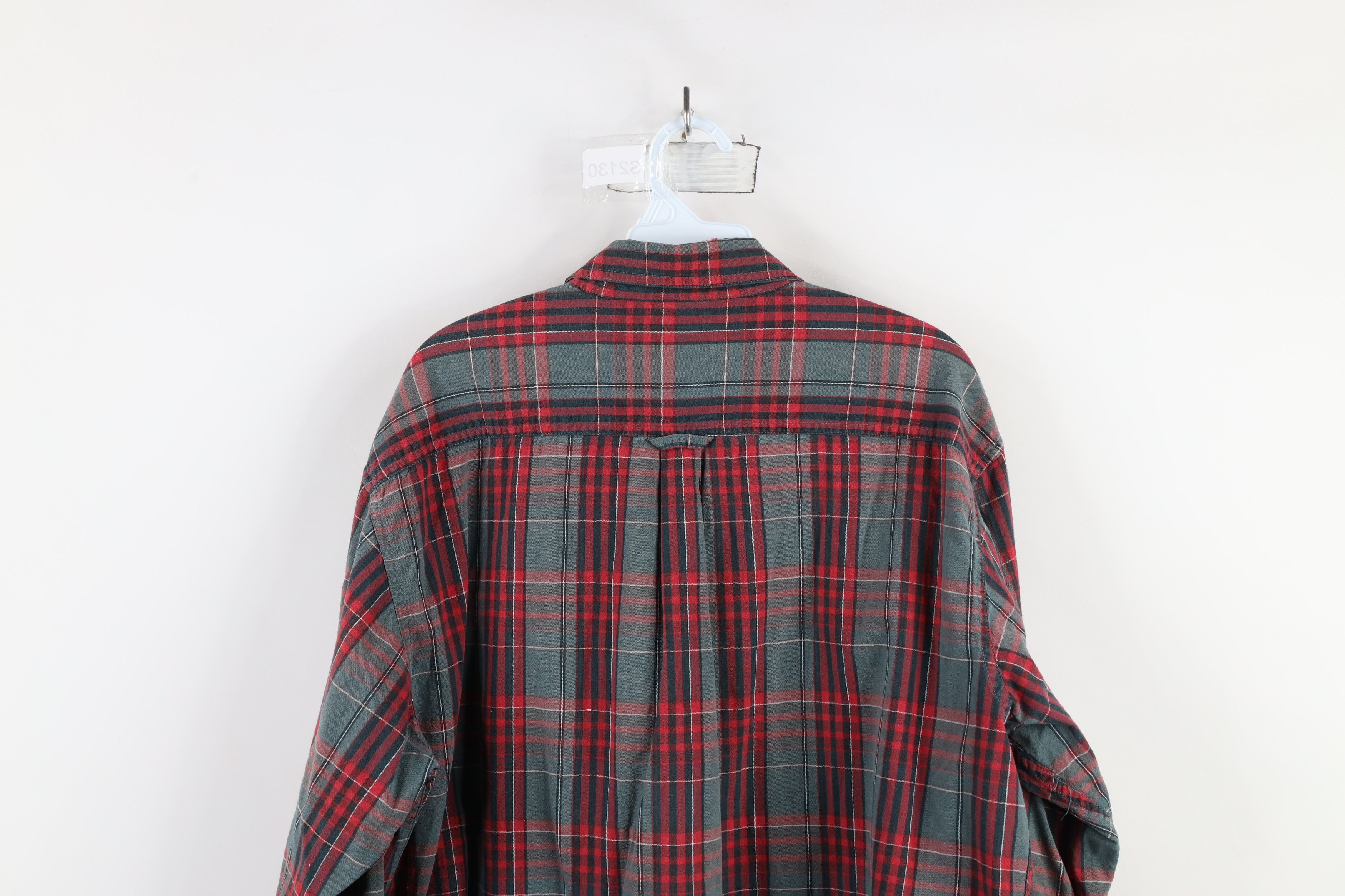 Cabelas × Vintage Vintage 90s Cabelas Pocket Collared Button Shirt Plaid Size US XL / EU 56 / 4 - 11 Thumbnail