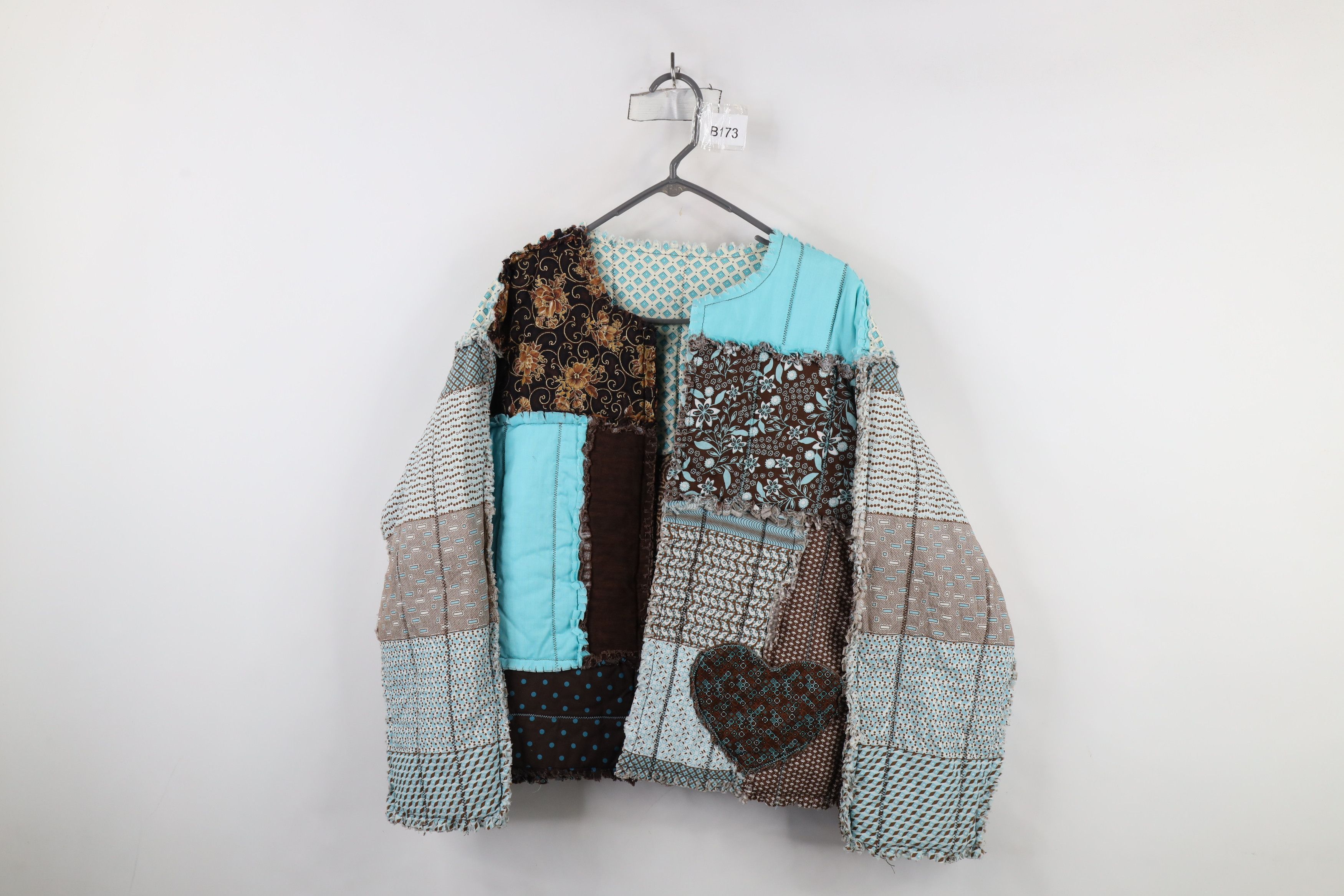 Vintage Vintage 90s Cottagecore Country Reversible Patchwork Jacket Size XL / US 12-14 / IT 48-50 - 1 Thumbnail