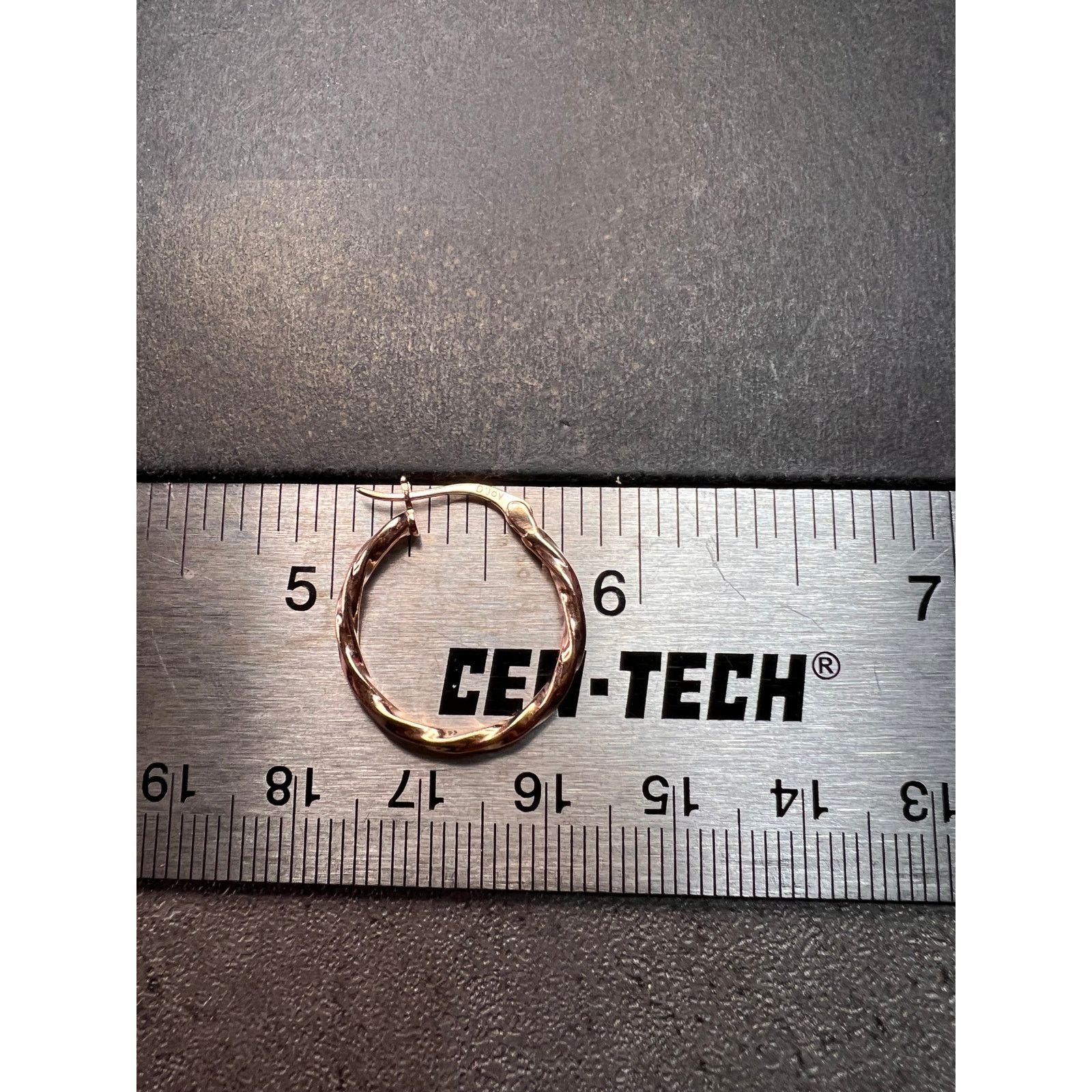Other NEW gold over sterling silver twisted hoop earrings Size ONE SIZE - 8 Thumbnail