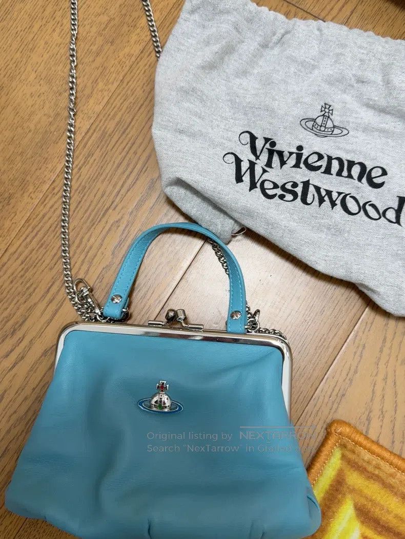 Vivienne Westwood Vivienne Westwood size os Blue Dumpling Bag Size ONE SIZE - 1 Thumbnail