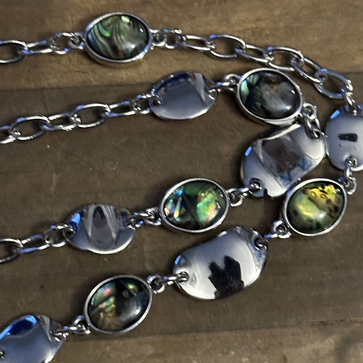 Other Lia Sophia abalone chain necklace Size ONE SIZE - 4 Thumbnail