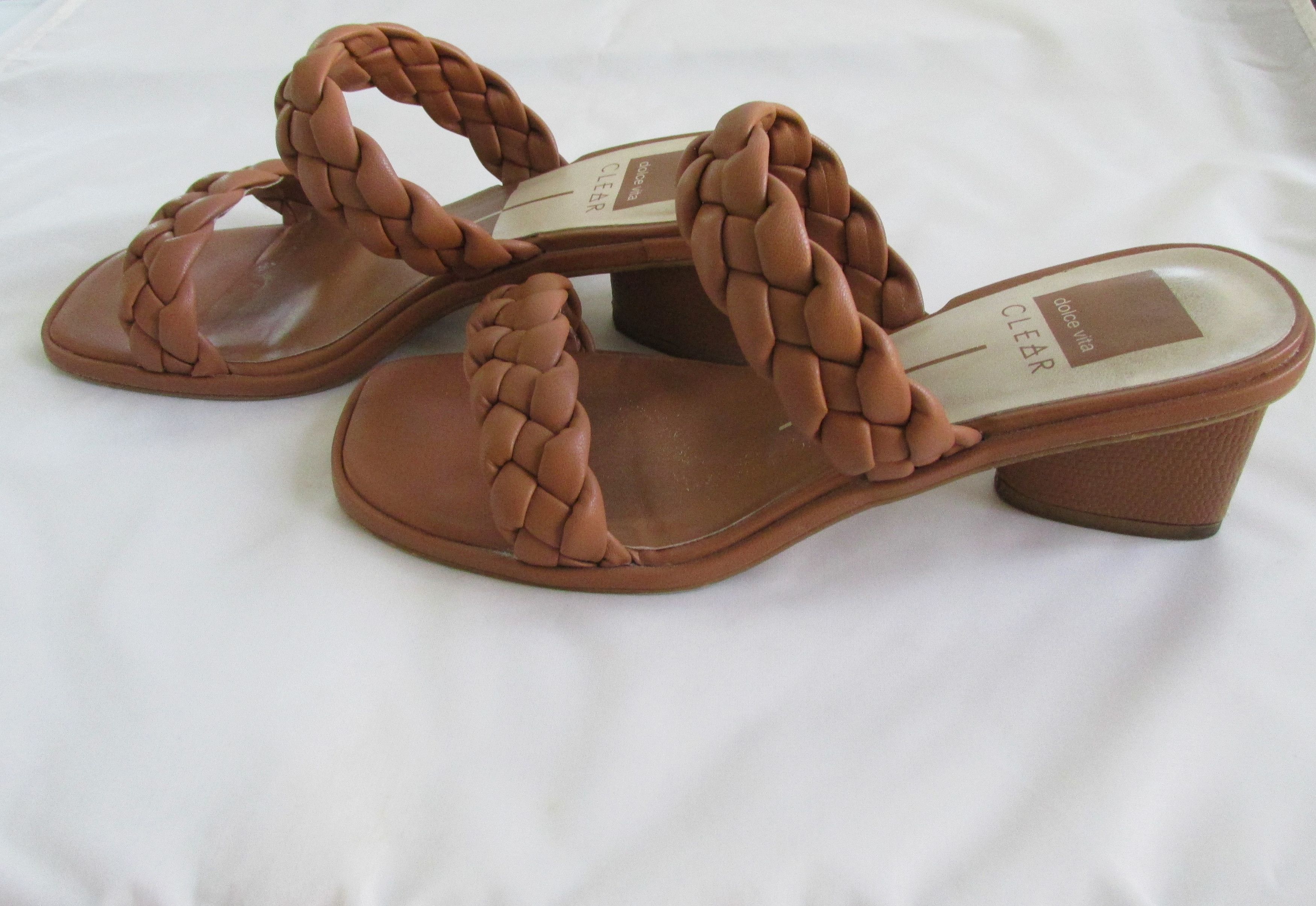 Dolce Vita Dolce Vita "Stella" Women's Slip-On Braided Heels Size 8 M Size US 8 / IT 38 - 3 Thumbnail