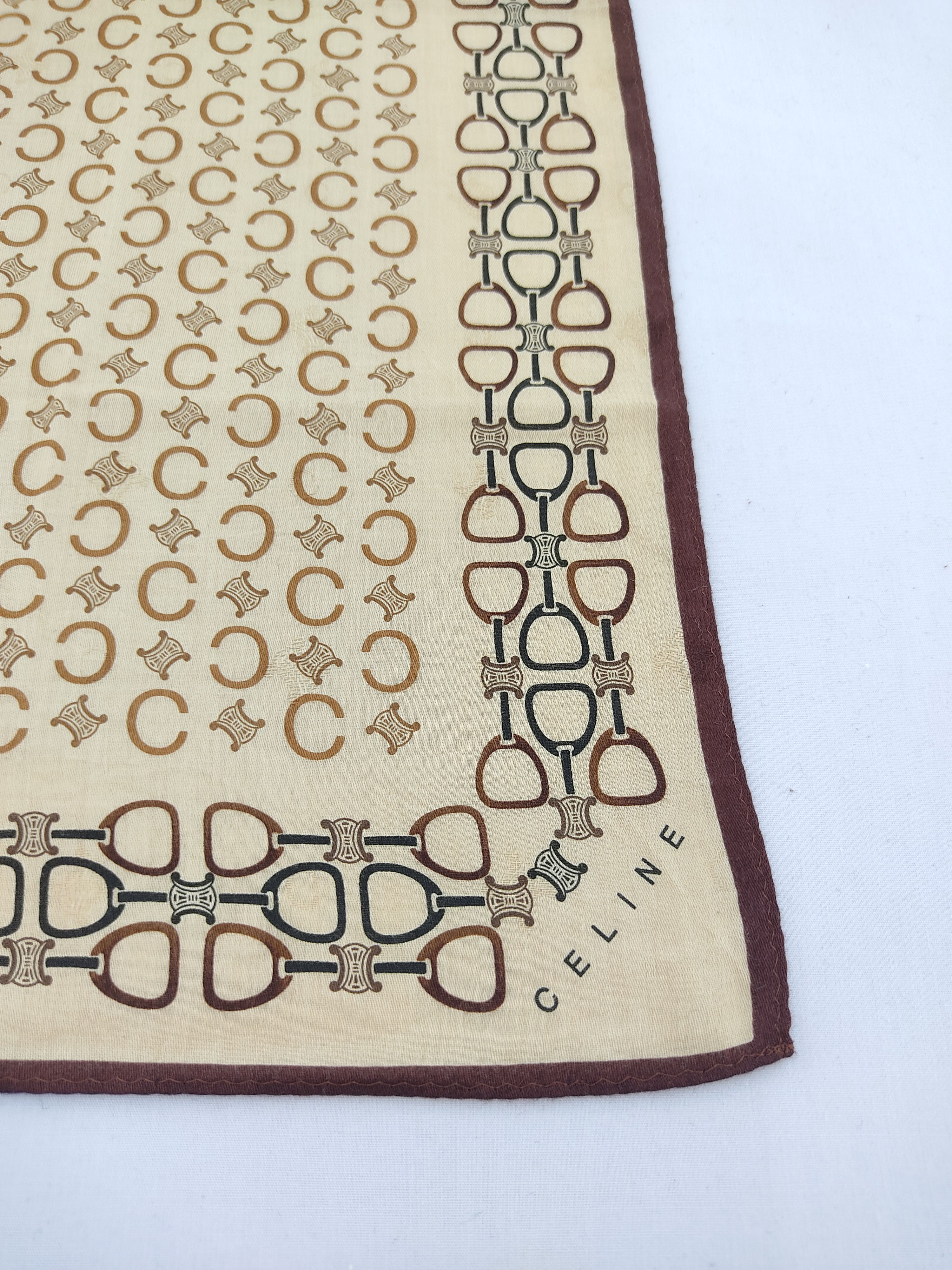 Celine Vintage Celine Handkerchief / Neckwear / Bandana Size ONE SIZE - 4 Thumbnail