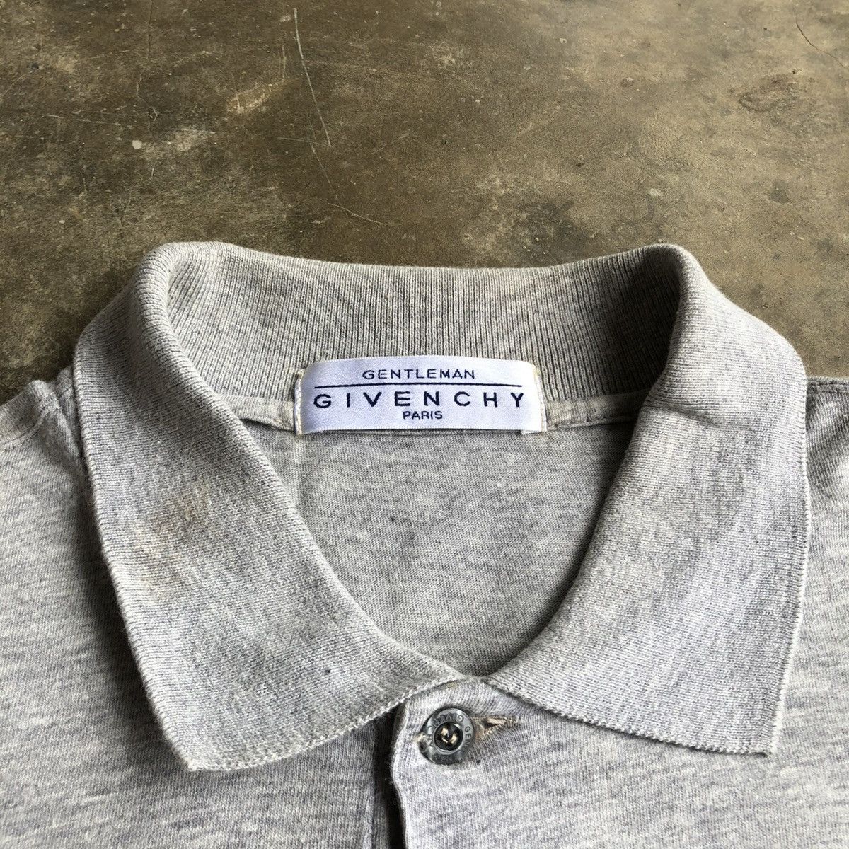 Givenchy 🇮🇹Vintage Givenchy Gentleman Golf Polo T-shirt Grey Luxury Size US XL / EU 56 / 4 - 10 Thumbnail