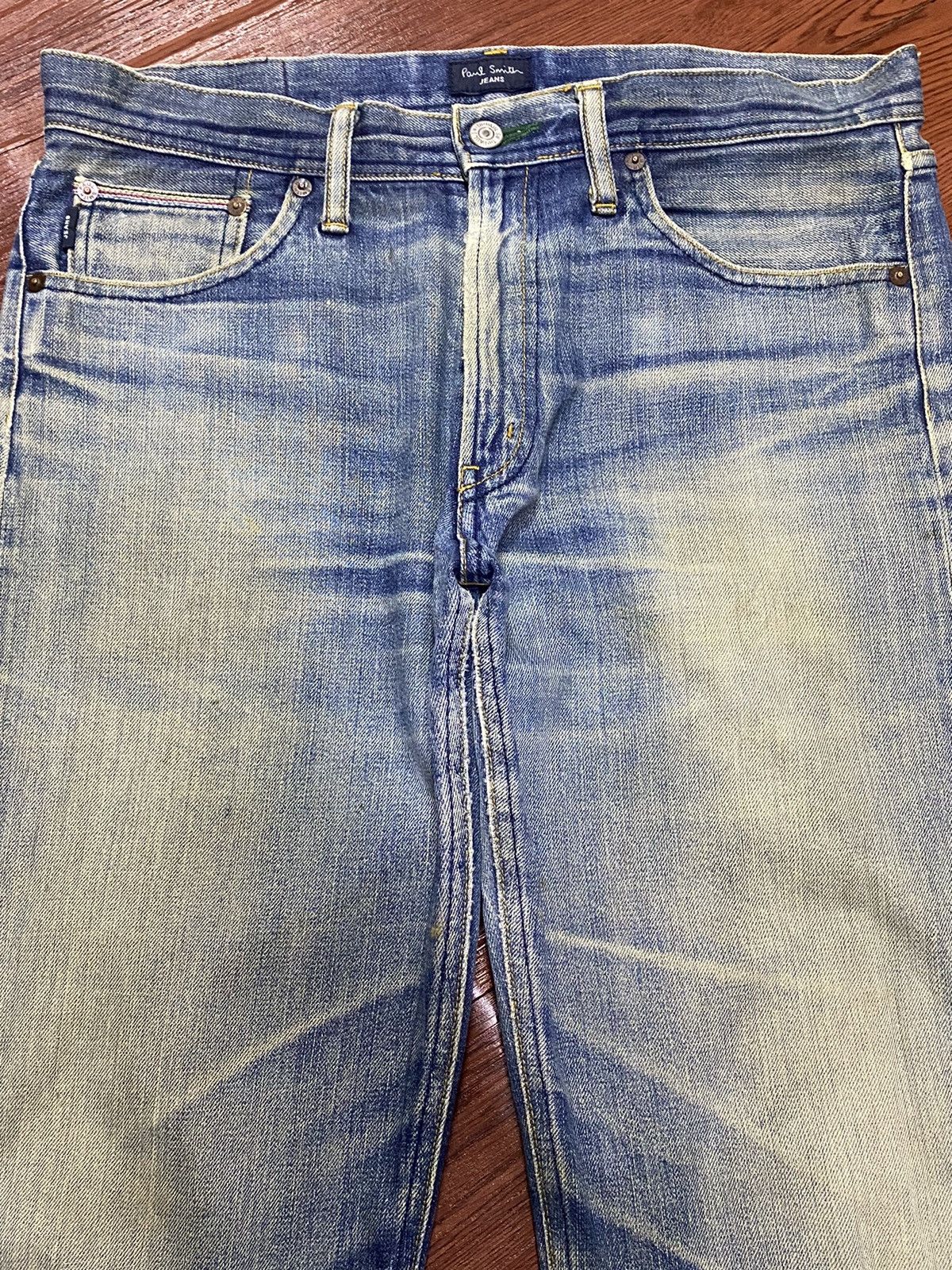 Mackintosh × Paul Smith Vintage Paul Smith Mud Wash Rusty Style Jeans Size US 33 - 3 Thumbnail