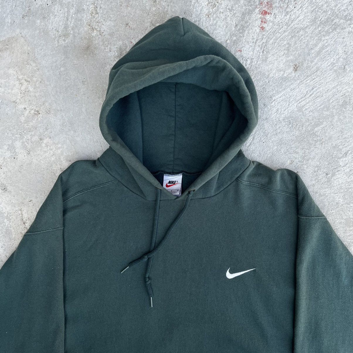 Nike Vintage 90s Nike hoodies ✅ Size US M / EU 48-50 / 2 - 2 Thumbnail