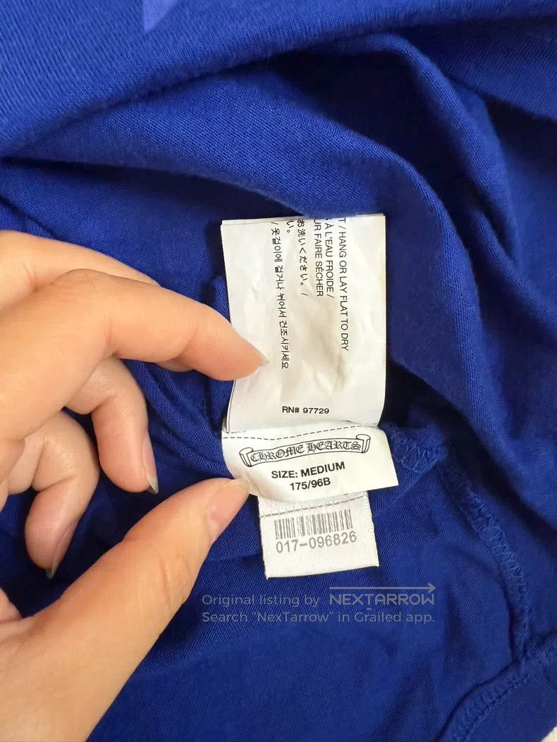Chrome Hearts CHROME HEARTS Size M Scroll letter Star Royal Blue Short Sl Size US M / EU 48-50 / 2 - 7 Thumbnail