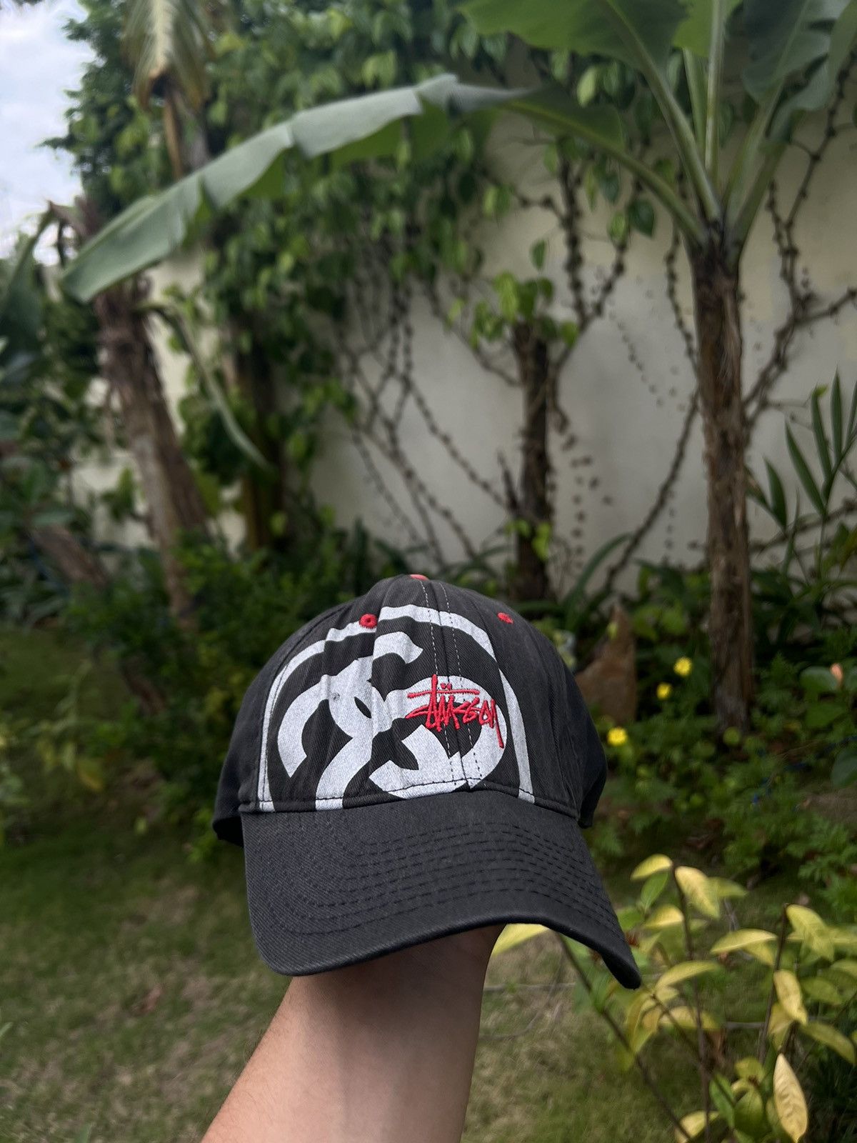 Stussy STUSSY FLEXFIT BY YUPOONG BIG LOGO RARE GORPCORE CAP Size ONE SIZE - 2 Thumbnail