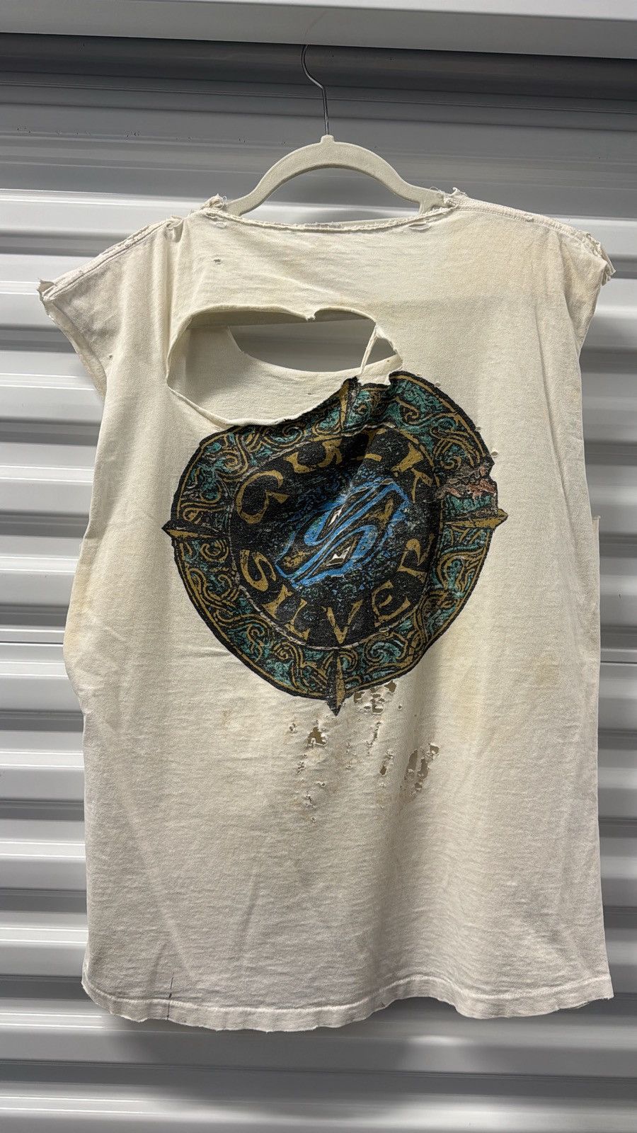 Quiksilver Distressed Quicksilver Tank top Size US L / EU 52-54 / 3 - 1 Thumbnail