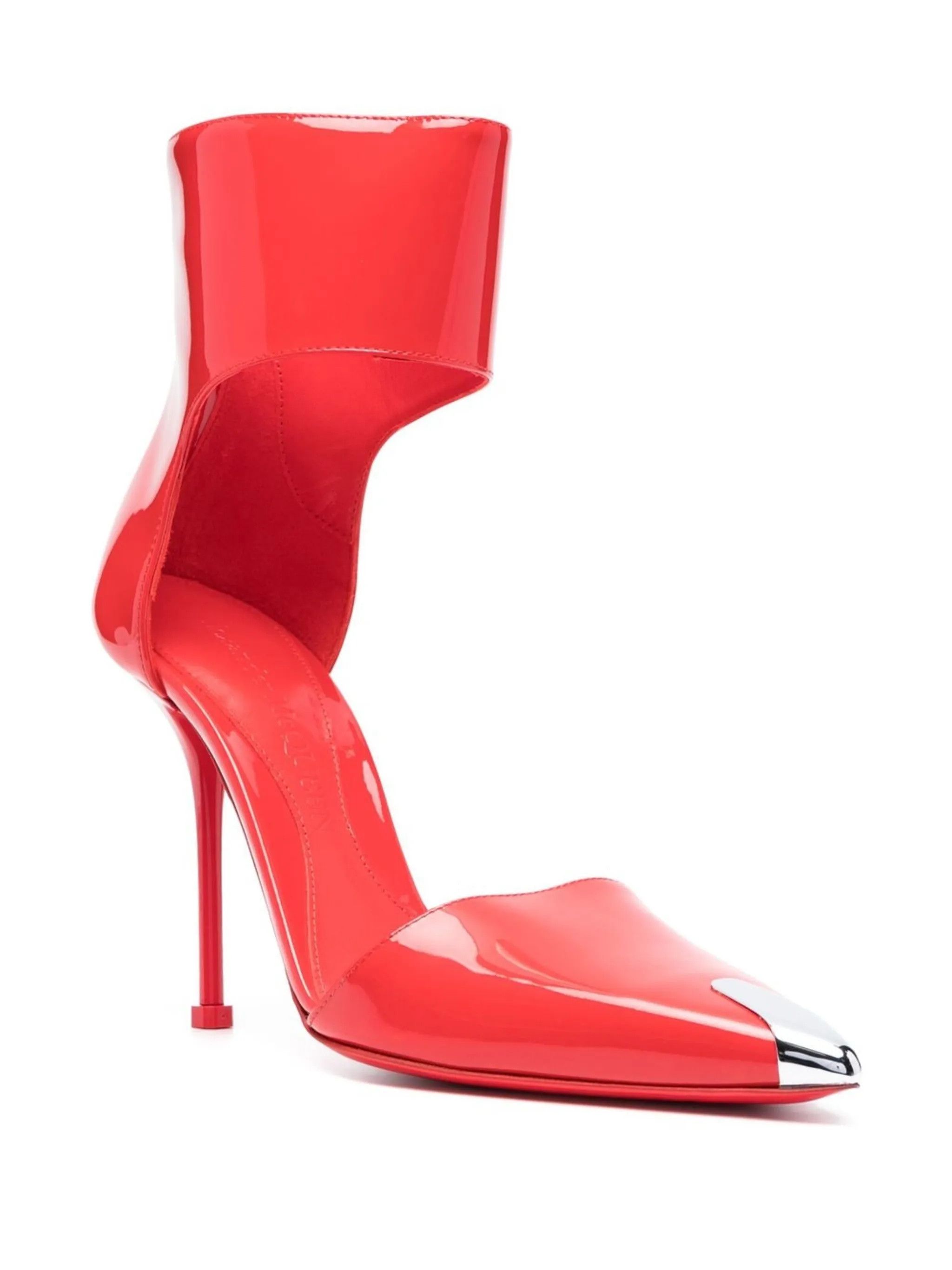 Alexander McQueen o1y0225 Pumps in Red Size US 8.5 / IT 38.5 - 2 Thumbnail
