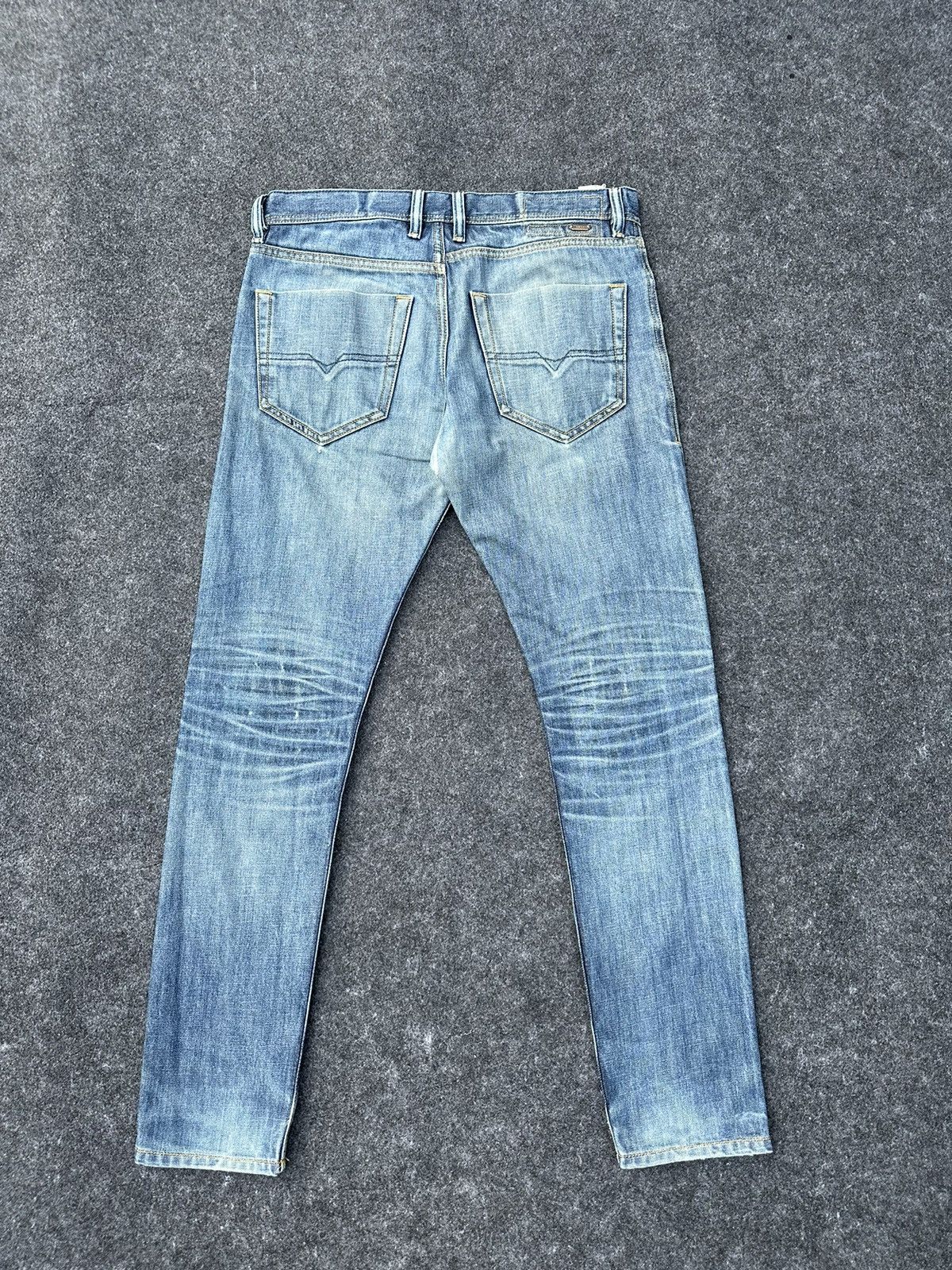 Diesel × Vintage Diesel Turbo Faded Washed Distressed Denim D2 Size US 32 / EU 48 - 3 Thumbnail