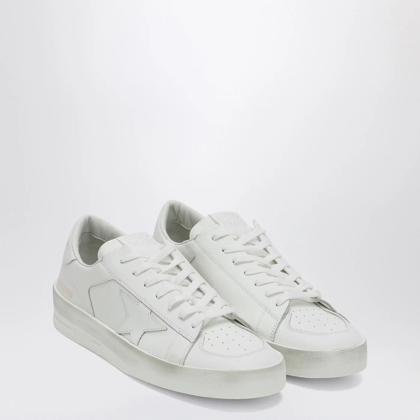 Golden Goose o1d2blof0426 Stardan Low-Top Sneakers in White Size US 7 / EU 40 - 2 Thumbnail