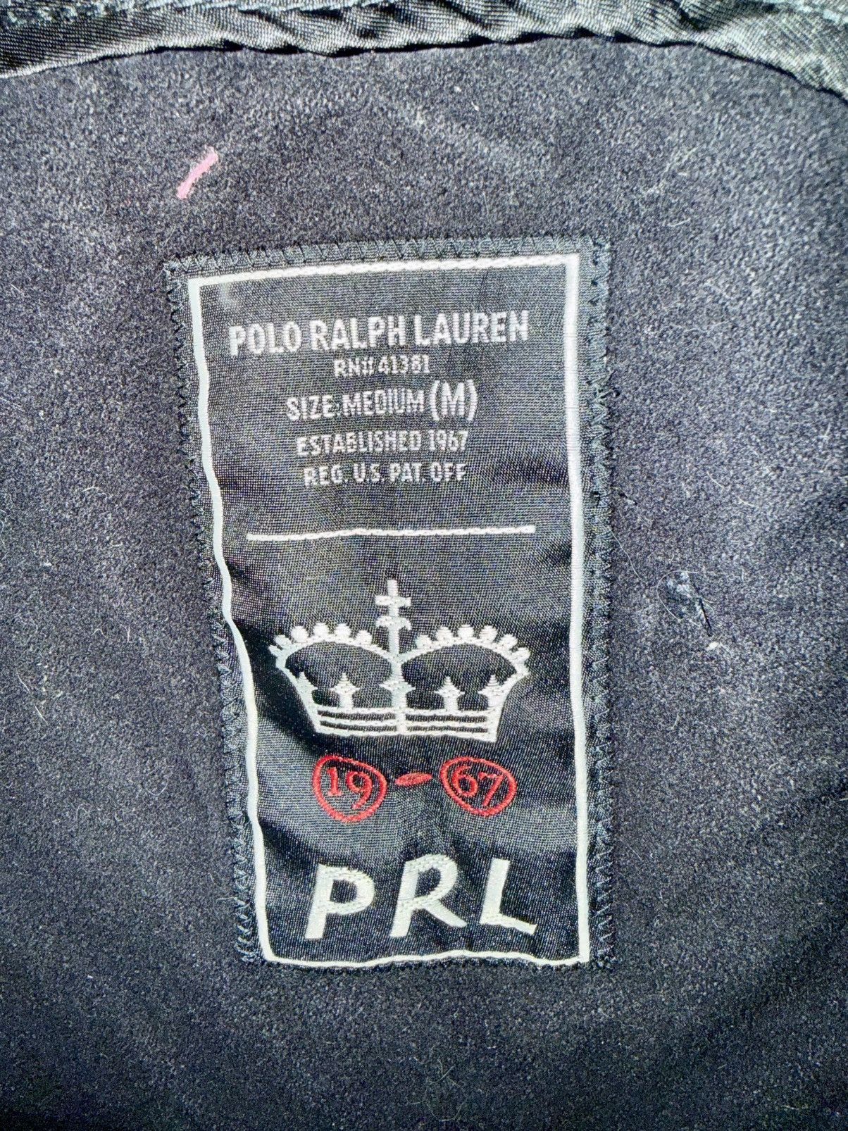Ralph Lauren Sport “Polo Sport” Leather Peacoat – Vintage c. 1999. Perfect. Size US M / EU 48-50 / 2 - 12 Thumbnail