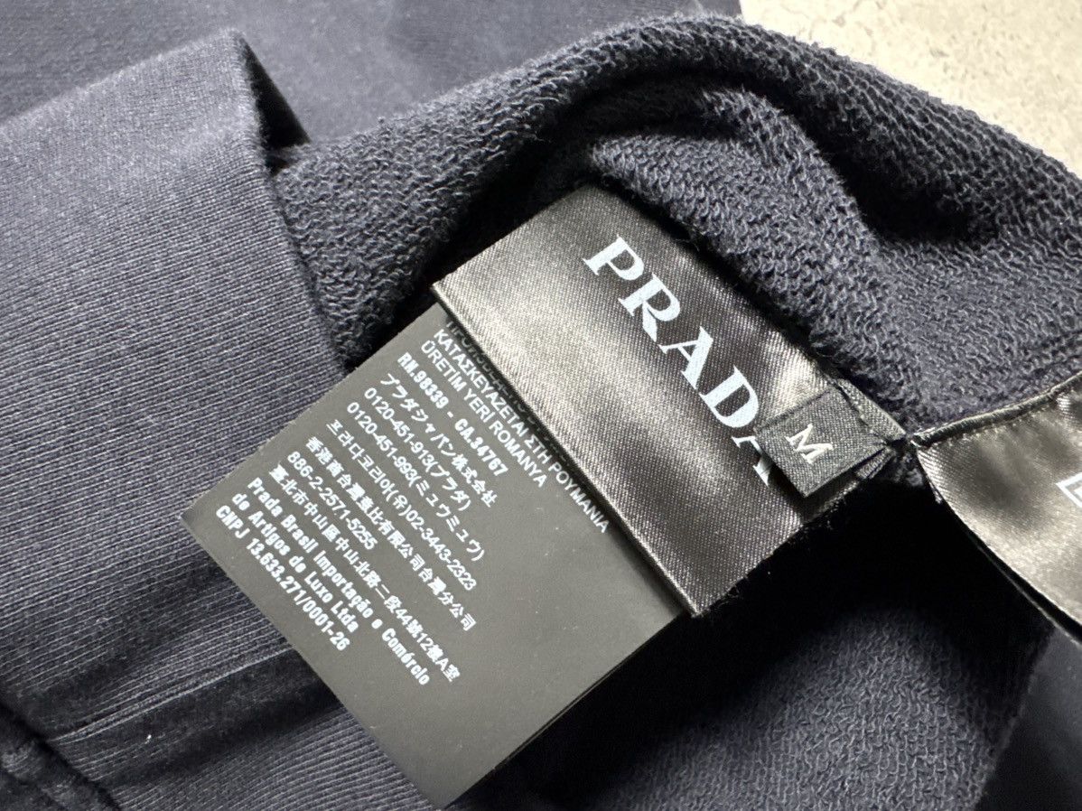 Prada Prada Black Tab Luxury Sweatshirt Size M Size US M / EU 48-50 / 2 - 8 Thumbnail