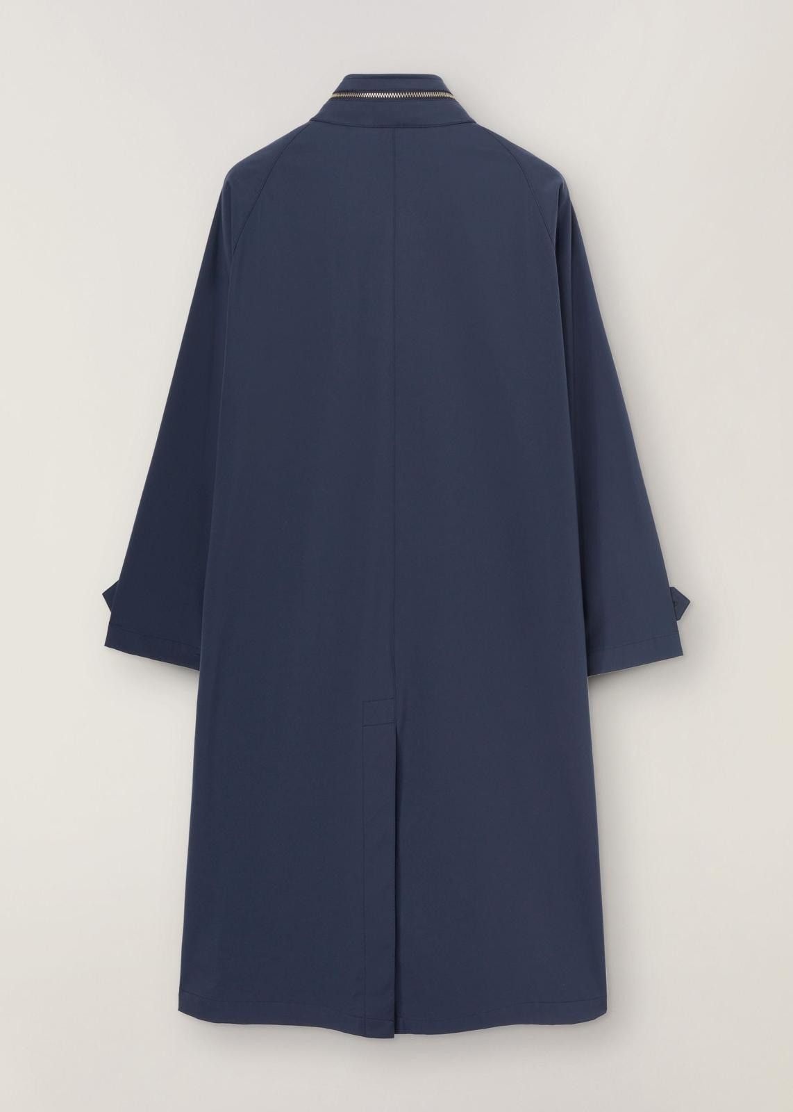 Loro Piana o1srvl11e0824 Trench Windbe Coat in Navy Blue Size L / US 10 / IT 46 - 2 Thumbnail