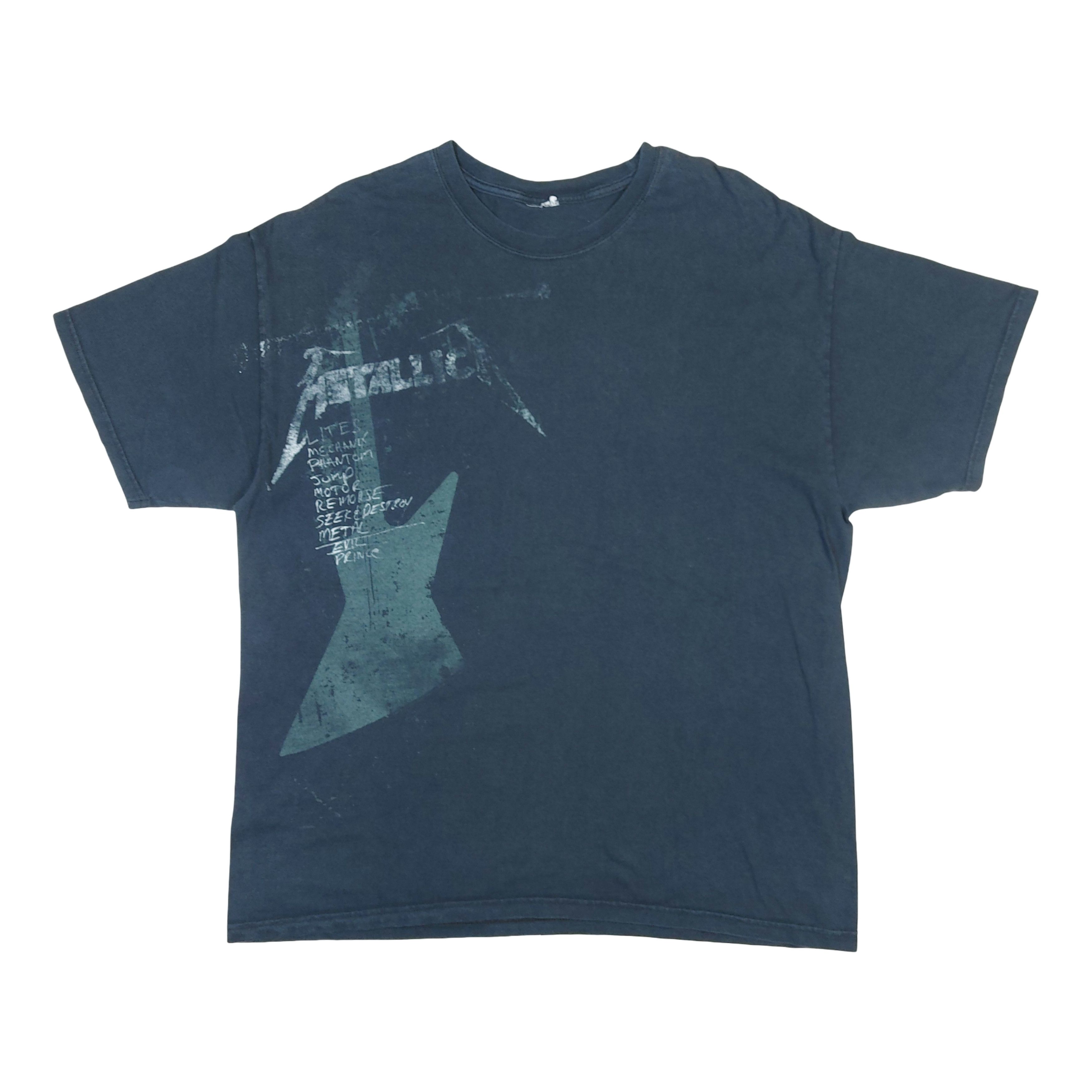 Metallica Vintage Y2K Metallica Band Setlist Official TEE Size US XL / EU 56 / 4 - 1 Thumbnail