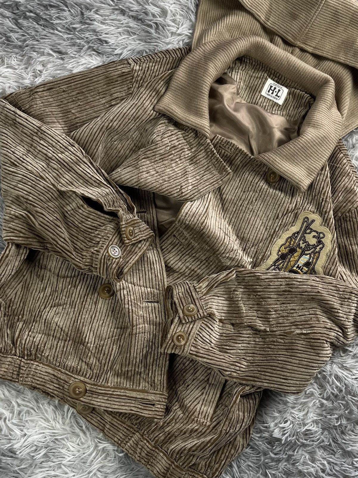 Other Vintage H-L Henri-Luc Chapuis Jacket Corduroy Size US S / EU 44-46 / 1 - 7 Thumbnail