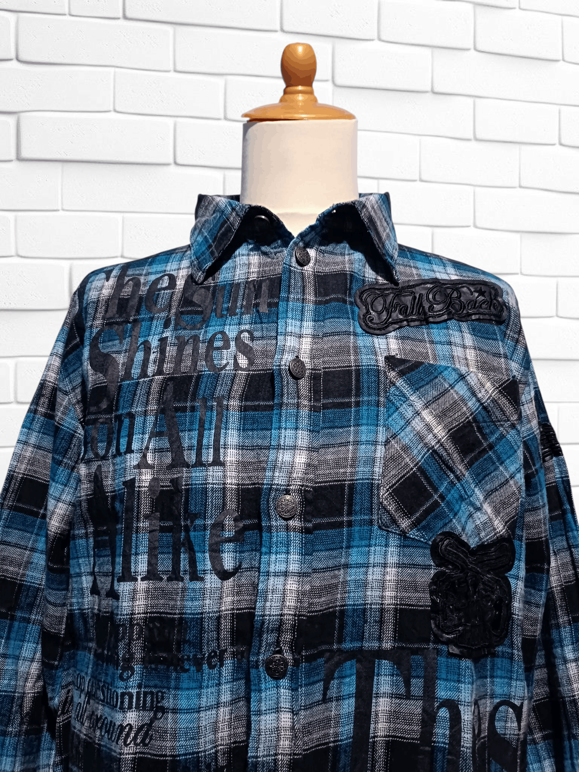 Japanese Brand Seditionaries Poem Shirt Style Gothic Grunge Size US L / EU 52-54 / 3 - 2 Thumbnail