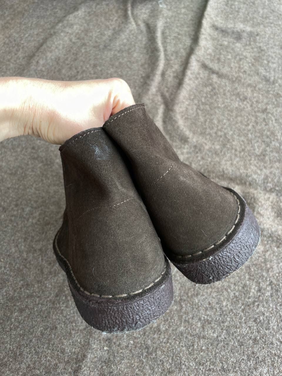 Clarks Clarks Vintage Made in England Desert Suede Shoes Size US 11 / EU 44 - 4 Thumbnail