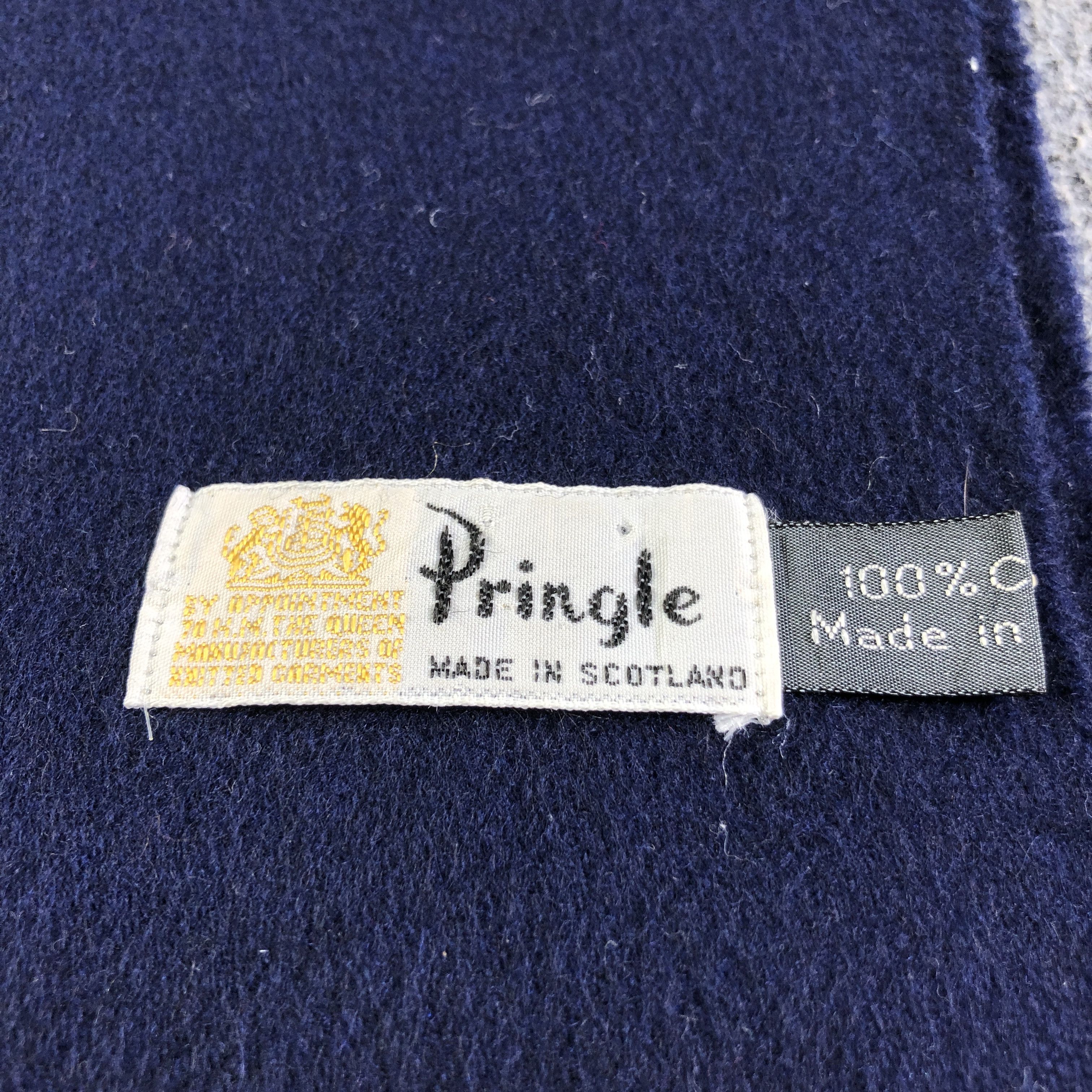 Pringle Of Scotland Pringle Of Scotland Cashmere Scarf Muffler Neckwear V2804 Size ONE SIZE - 4 Thumbnail