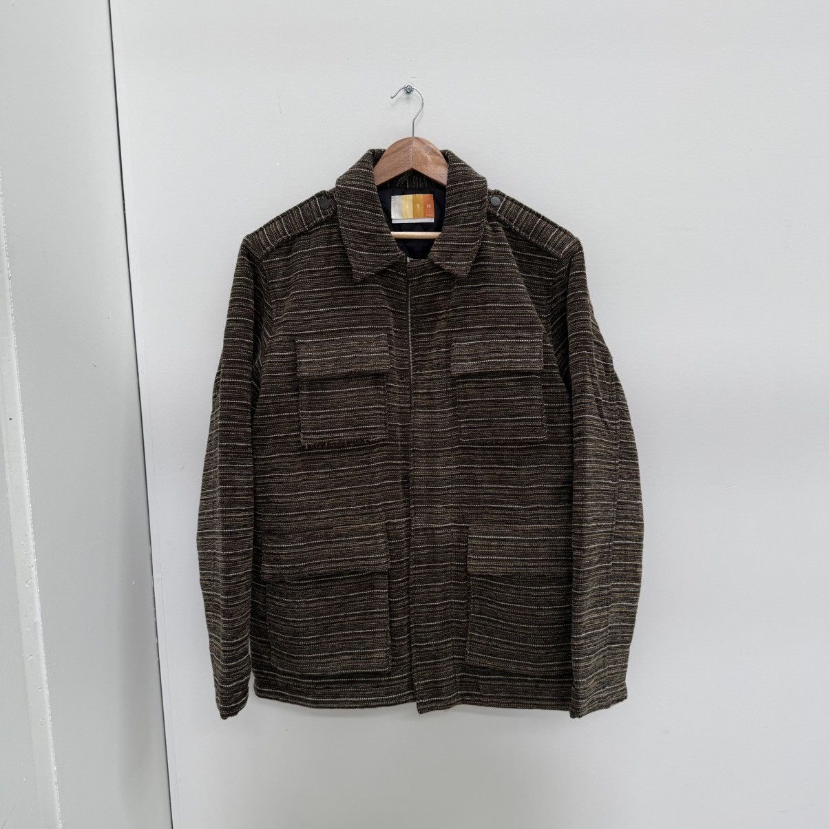 Kith Kith Striped Chenille Duane Field Jacket (Size L) Size US L / EU 52-54 / 3 - 1 Thumbnail