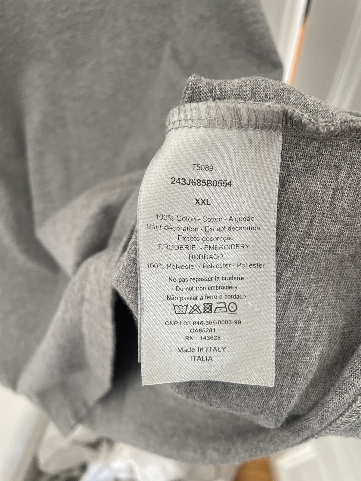 Dior Rare Dior Baggy XXL T-shirt in perfect condition Size US XXL / EU 58 / 5 - 9 Thumbnail