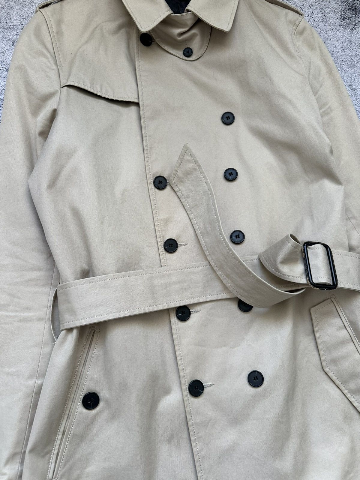 Sandro Mens Sandro Trench Coat M Size Size US M / EU 48-50 / 2 - 6 Thumbnail