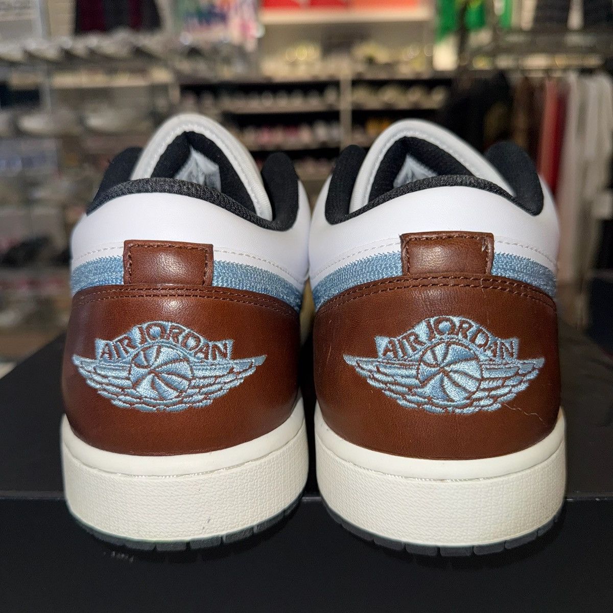 Jordan Brand × Nike Size 13 - Nike Air Jordan Retro 1 Low White Brown FQ7832-142 Size US 13 / EU 46 - 3 Thumbnail
