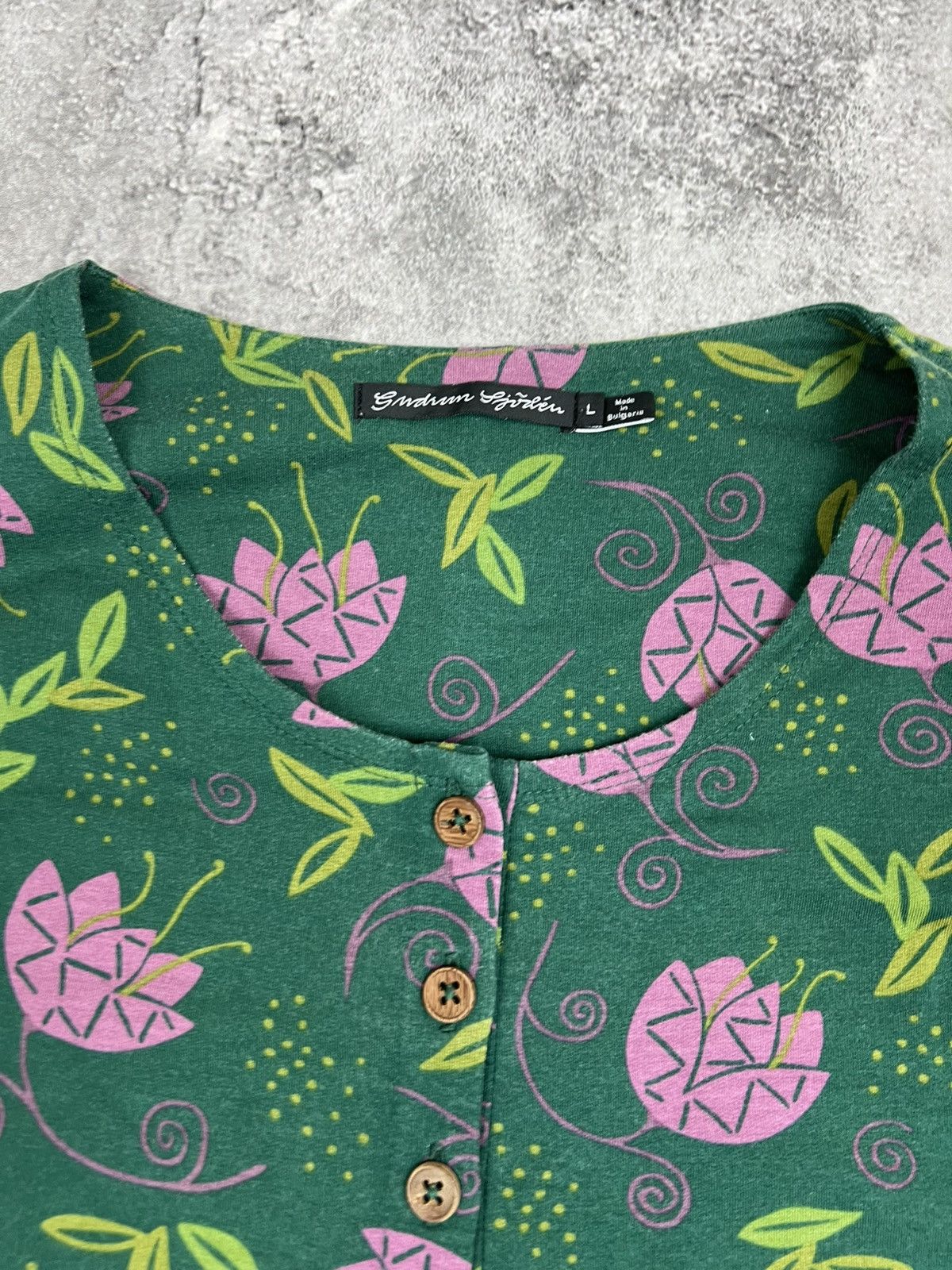 Gudrun Sjoden Gudrun Sjoden Green Dress Size L / US 10 / IT 46 - 4 Thumbnail