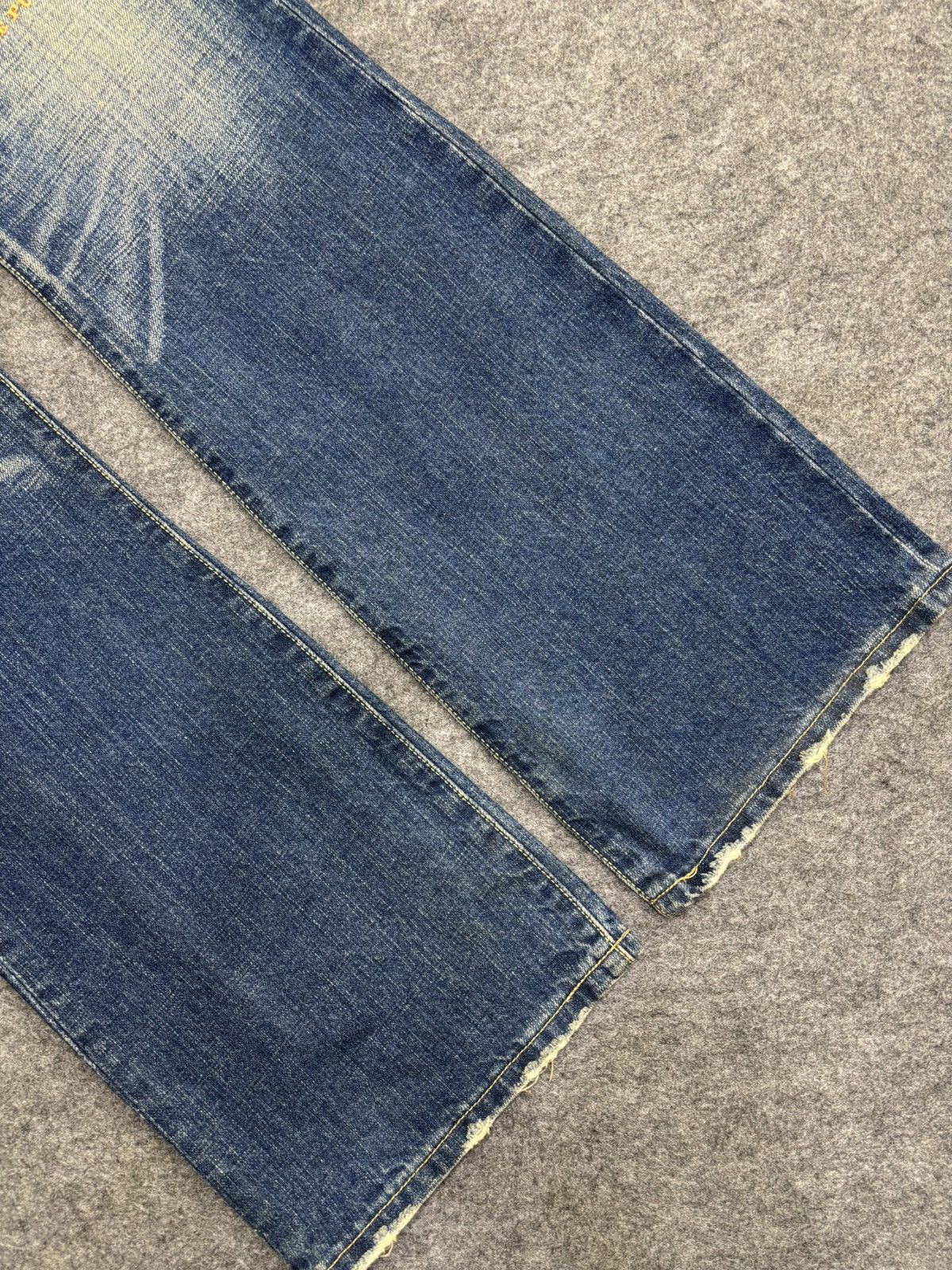 Levi's 💥Archival Flare💥Levis 517 Embroidery Denim F597 Size US 31 - 12 Thumbnail