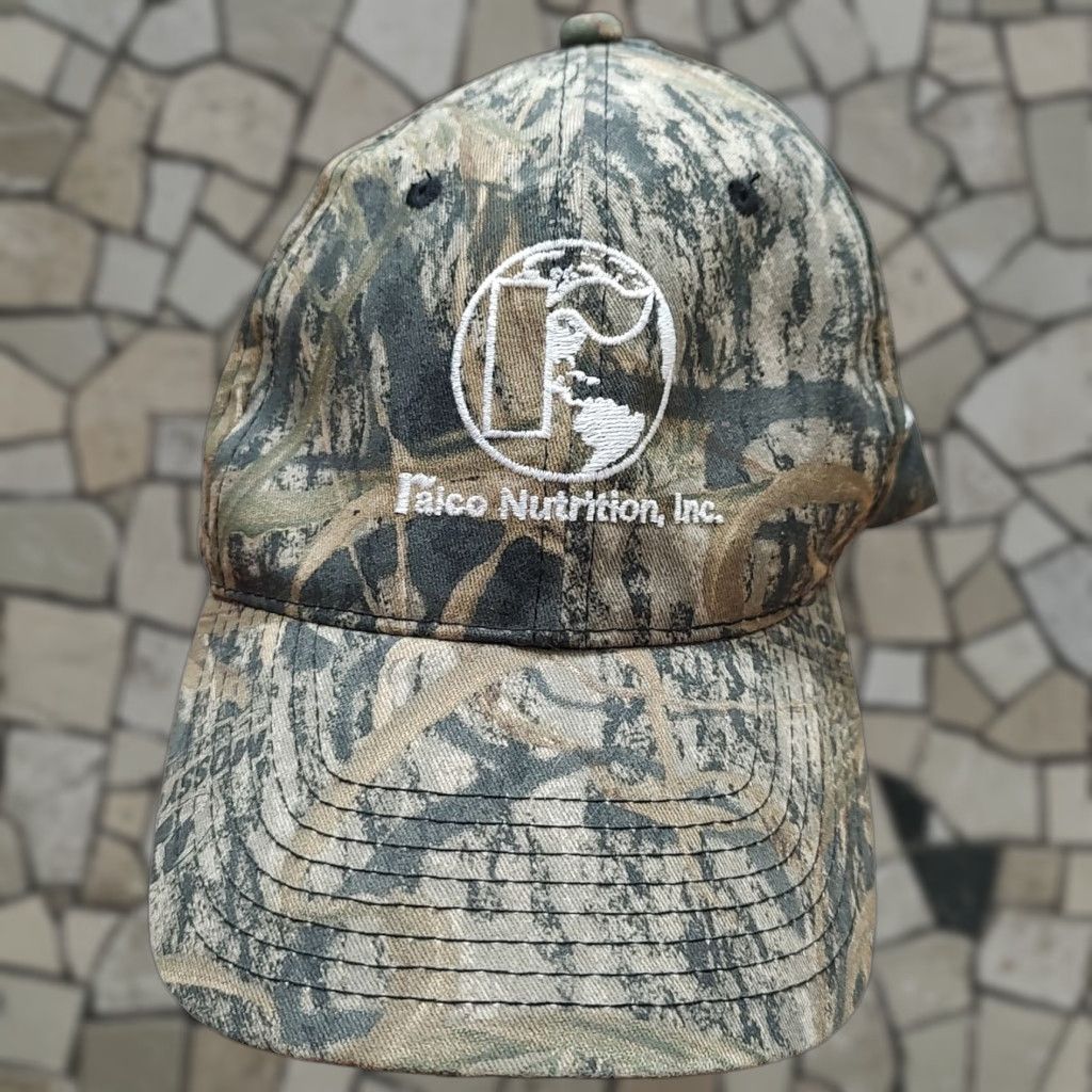 Vintage VINTAGE Mossy Oak Shadow Grass Blades Camo Logo Embroidered Snapback Camouflage Size ONE SIZE - 1 Thumbnail