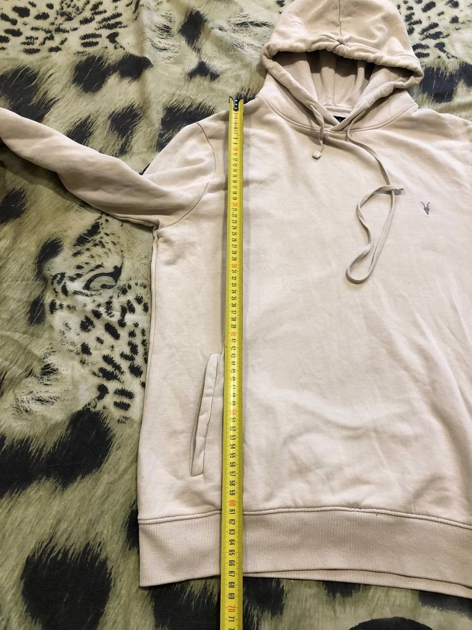 Allsaints Vintage Allsaints Embroidered Logo 100% Cotton Hoodie Size M Size US M / EU 48-50 / 2 - 13 Thumbnail
