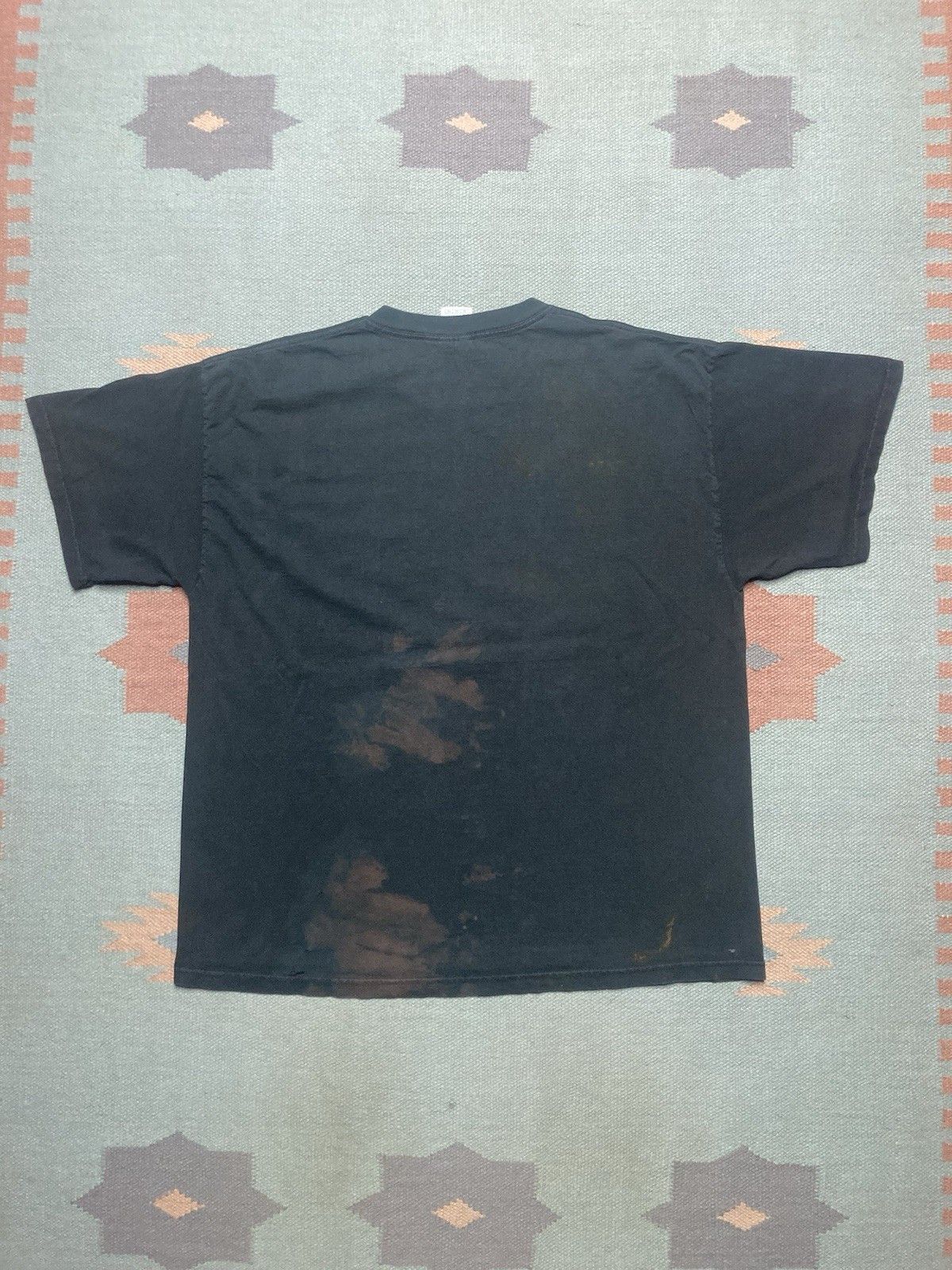 Vintage Vtg y2k t shirt fashion victim pirate skull faded grunge XL Size US XL / EU 56 / 4 - 8 Thumbnail