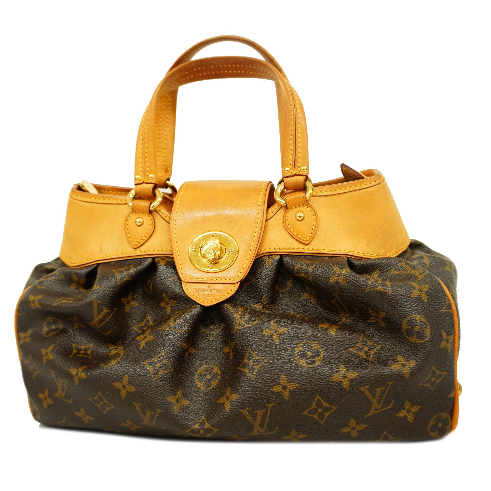 3ae5139] Auth Louis Vuitton Tote Bag Monogram Vinyl Hippo Cruise M50500