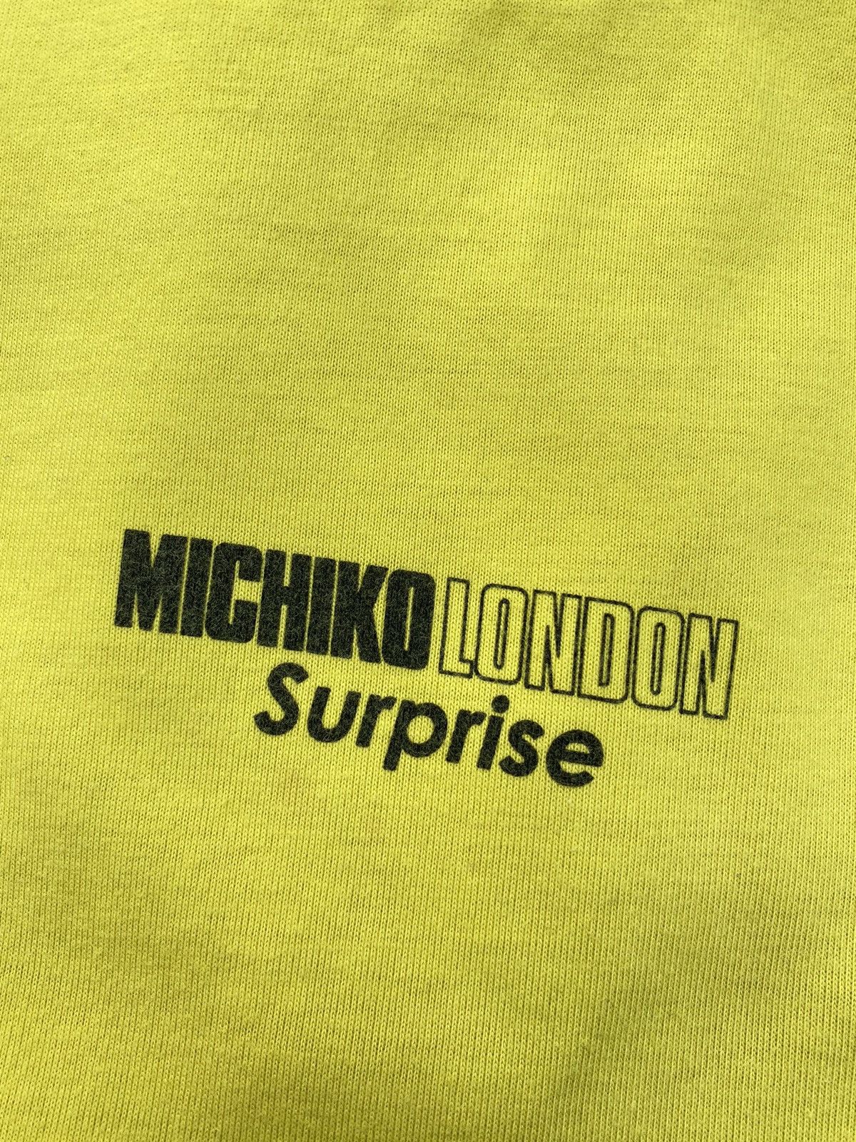Japanese Brand × Michiko Koshino London Michiko London Koshino Center Logo Side Tape Tee Size US M / EU 48-50 / 2 - 7 Thumbnail