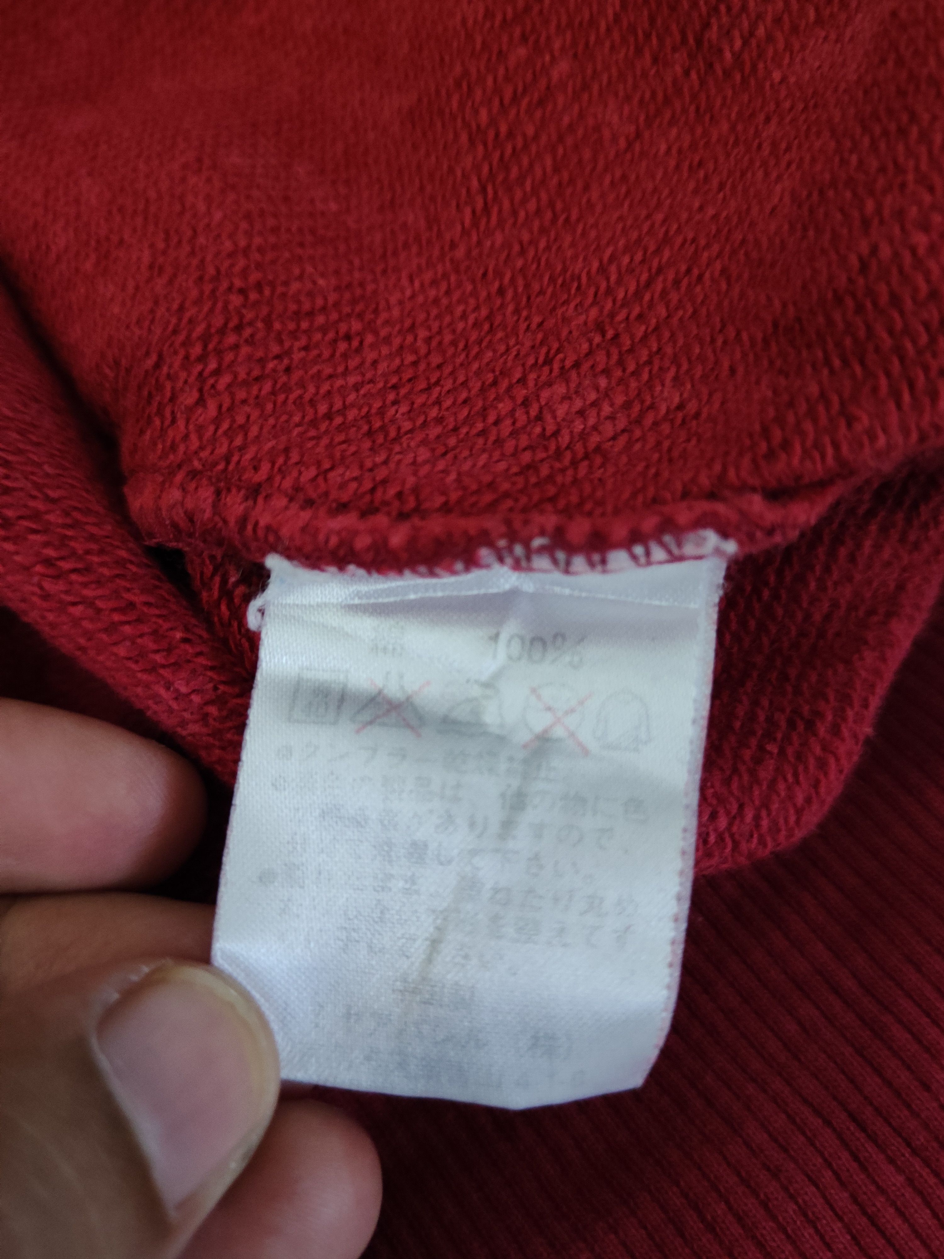 Japanese Brand × Kangol × Vintage Kangol Red Faded vintage Sweatshirts #W1931 Size US M / EU 48-50 / 2 - 14 Thumbnail
