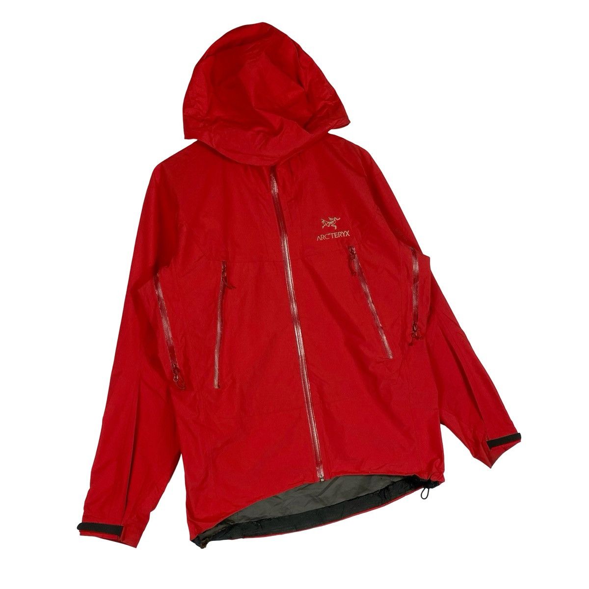 Arc'teryx Vintage Arc'teryx Gore-Tex Paclite Shell Jacket Red Size US M / EU 48-50 / 2 - 3 Thumbnail