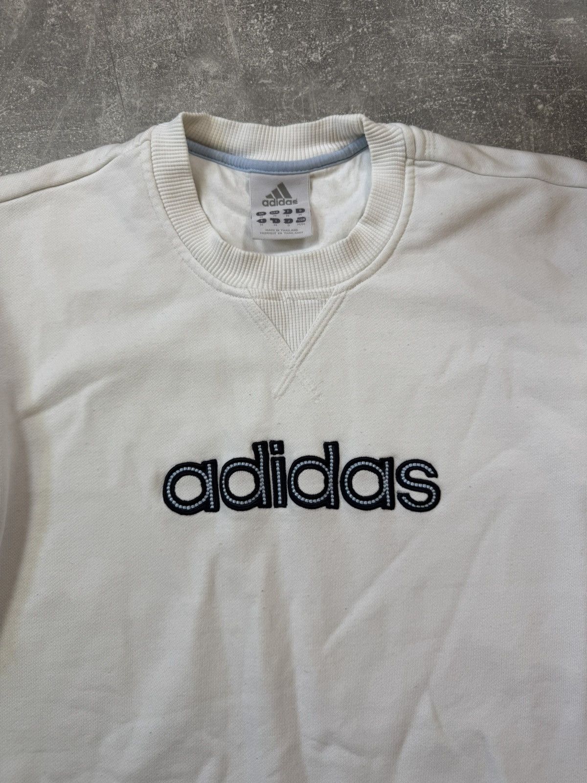 Vintage Adidas Vintage Sweatshirt Big Logo Size US M / EU 48-50 / 2 - 6 Thumbnail