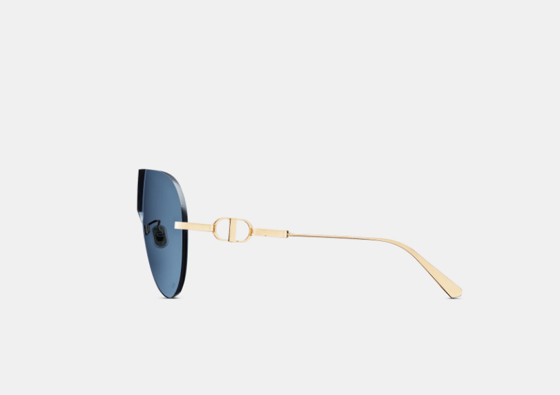 Dior o1w1db10725 Size : OS / CDCHM2 Sunglasses in Blue/Gold Size ONE SIZE - 3 Thumbnail