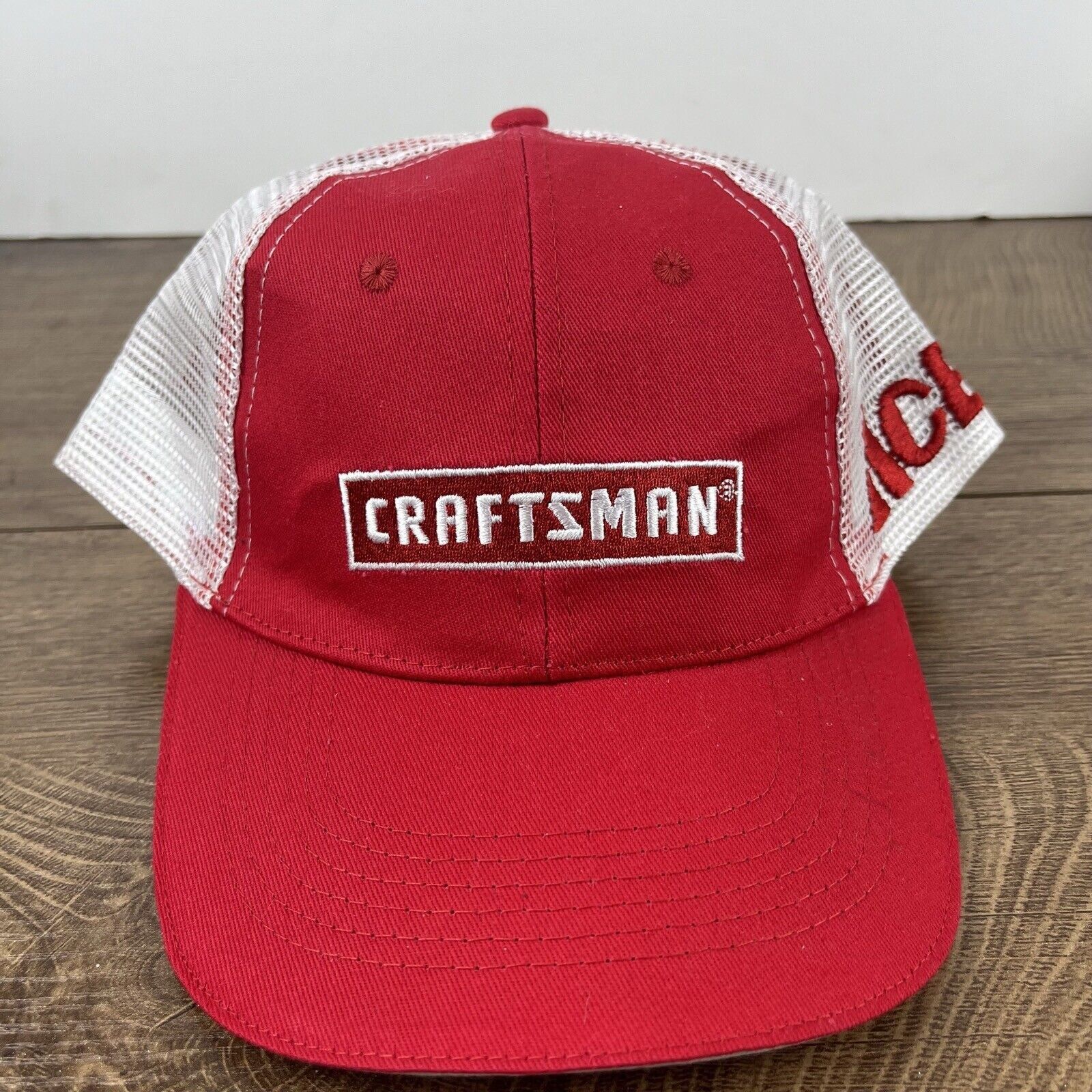 Craftsman Craftsman Hat Craftsman Tools Hat Adjustable Hat Red Hat Adu Size ONE SIZE - 2 Thumbnail